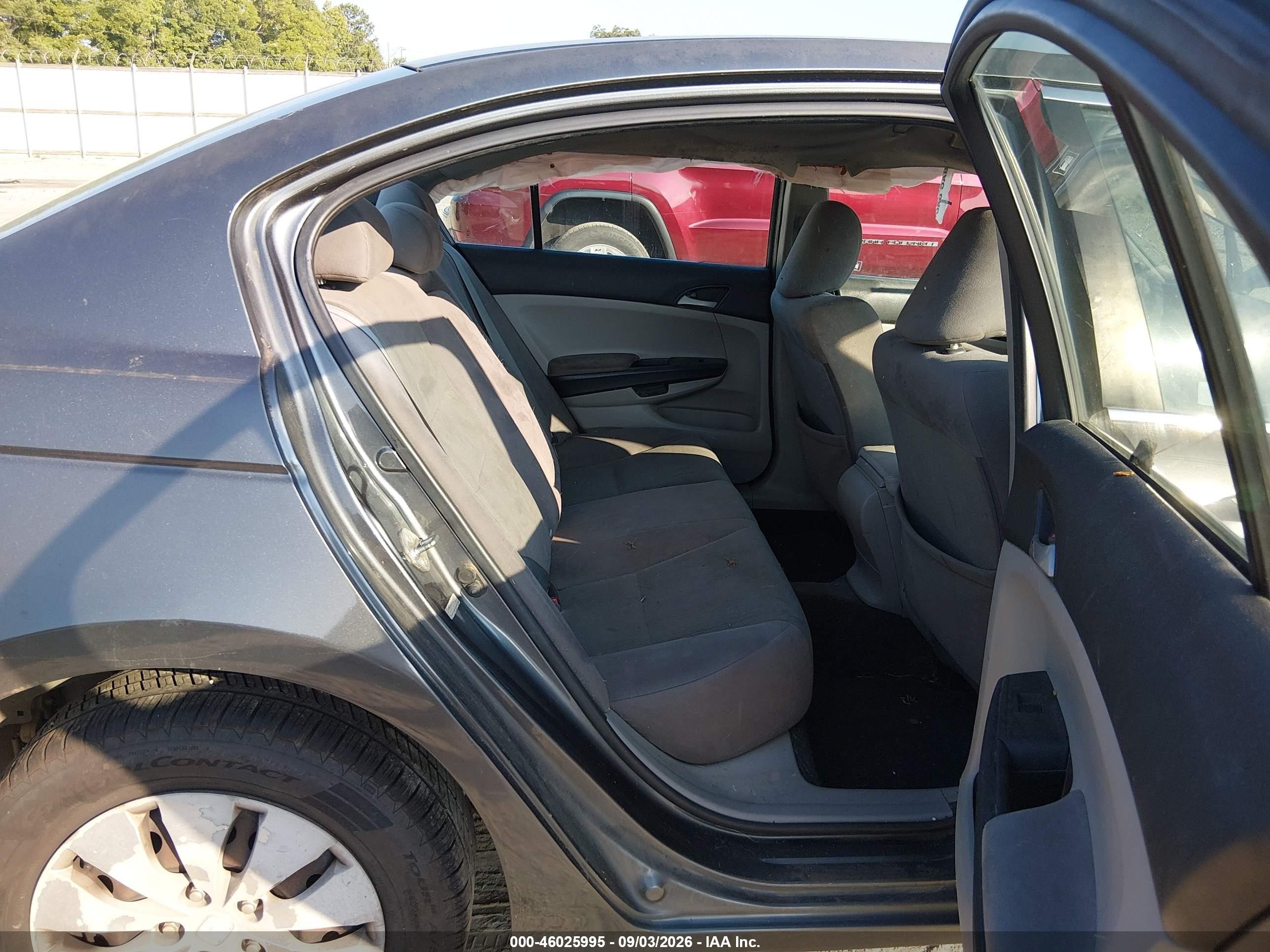 2012 Honda Accord 2.4 Lx Серый vin: 1HGCP2F30CA000635