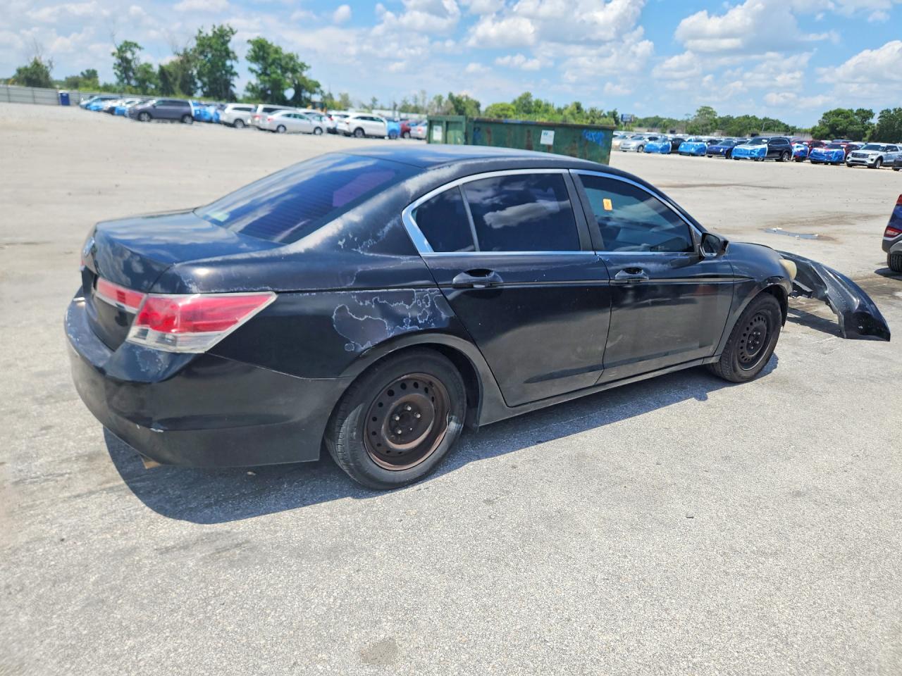 2012 Honda Accord Lx Black vin: 1HGCP2F30CA016284