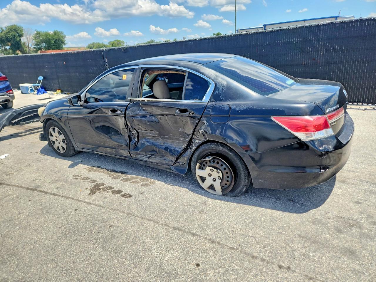2012 Honda Accord Lx Black vin: 1HGCP2F30CA016284