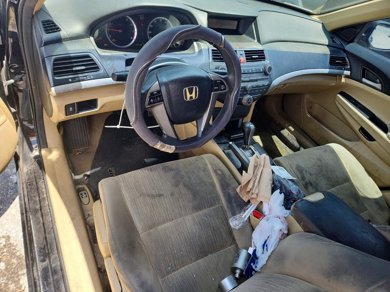 2012 Honda Accord Lx Black vin: 1HGCP2F30CA016284