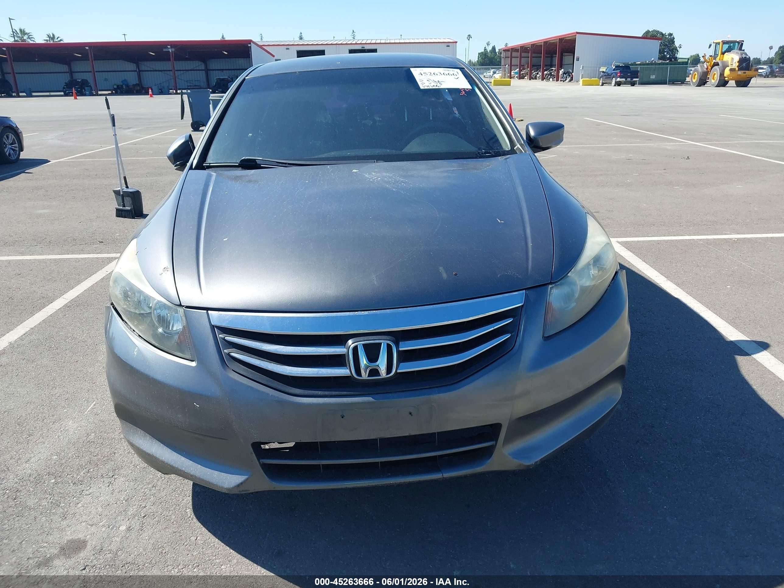 2012 Honda Accord 2.4 Lx Gray vin: 1HGCP2F30CA039645