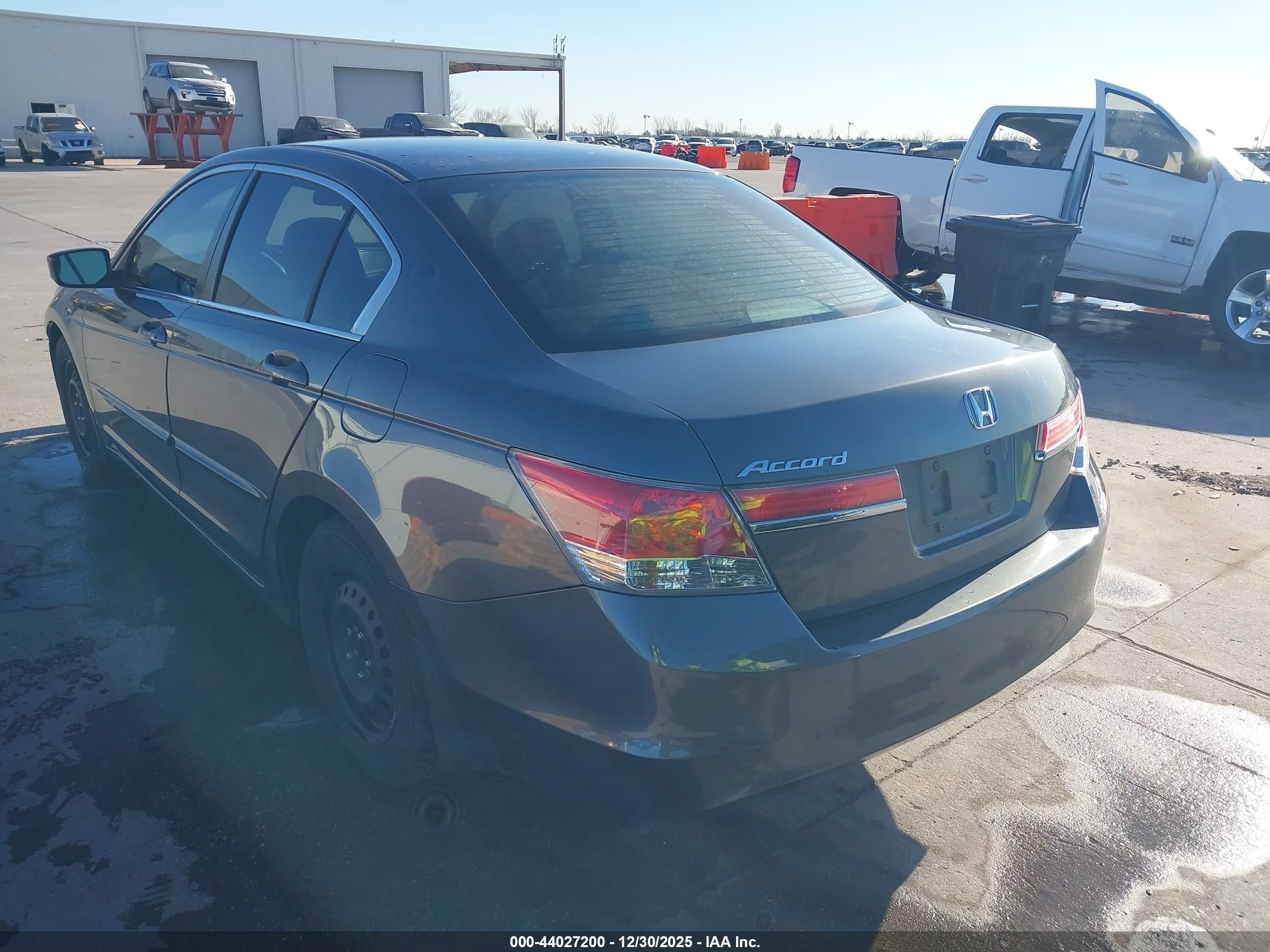 2012 Honda Accord 2.4 Lx Gray vin: 1HGCP2F30CA040276