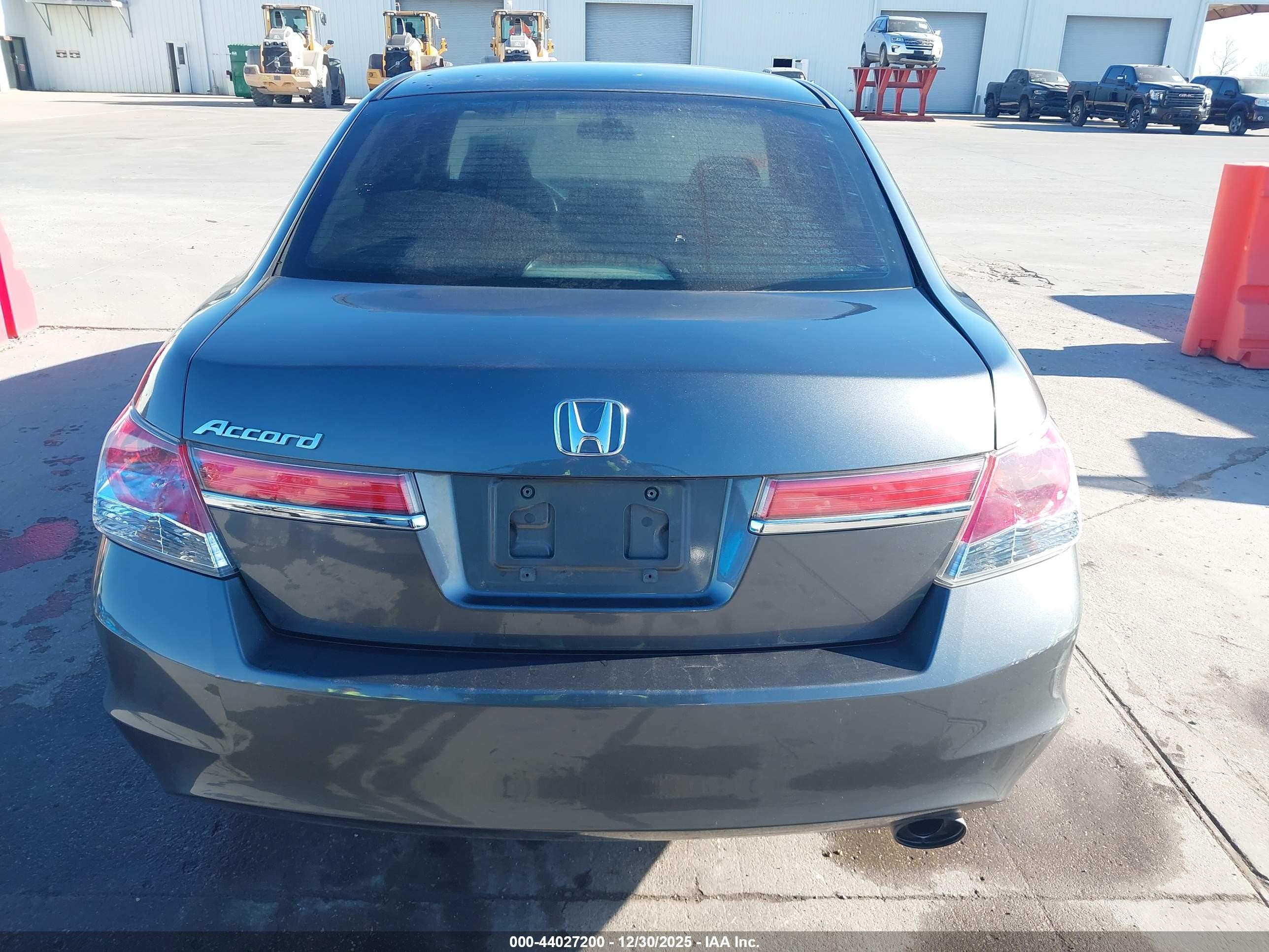 2012 Honda Accord 2.4 Lx Gray vin: 1HGCP2F30CA040276