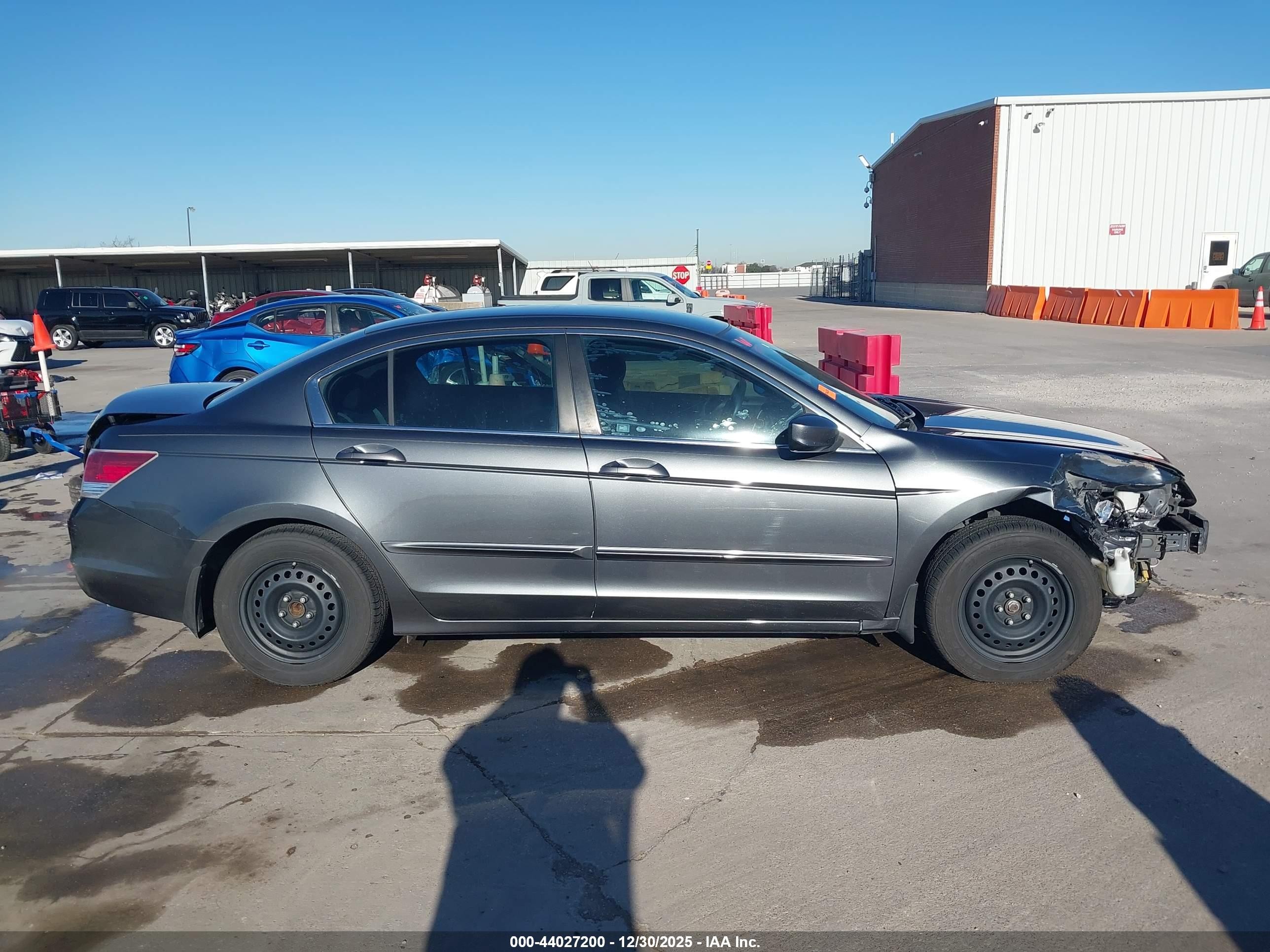 2012 Honda Accord 2.4 Lx Gray vin: 1HGCP2F30CA040276
