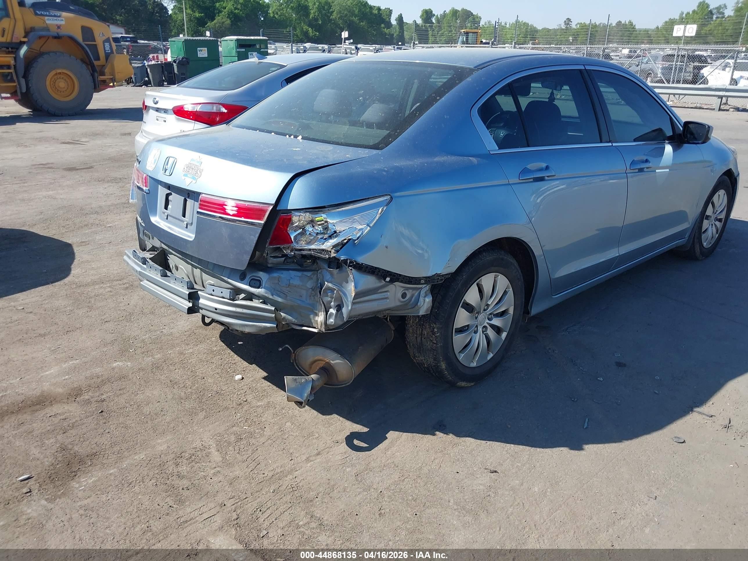 2012 Honda Accord 2.4 Lx Light Blue vin: 1HGCP2F30CA046529
