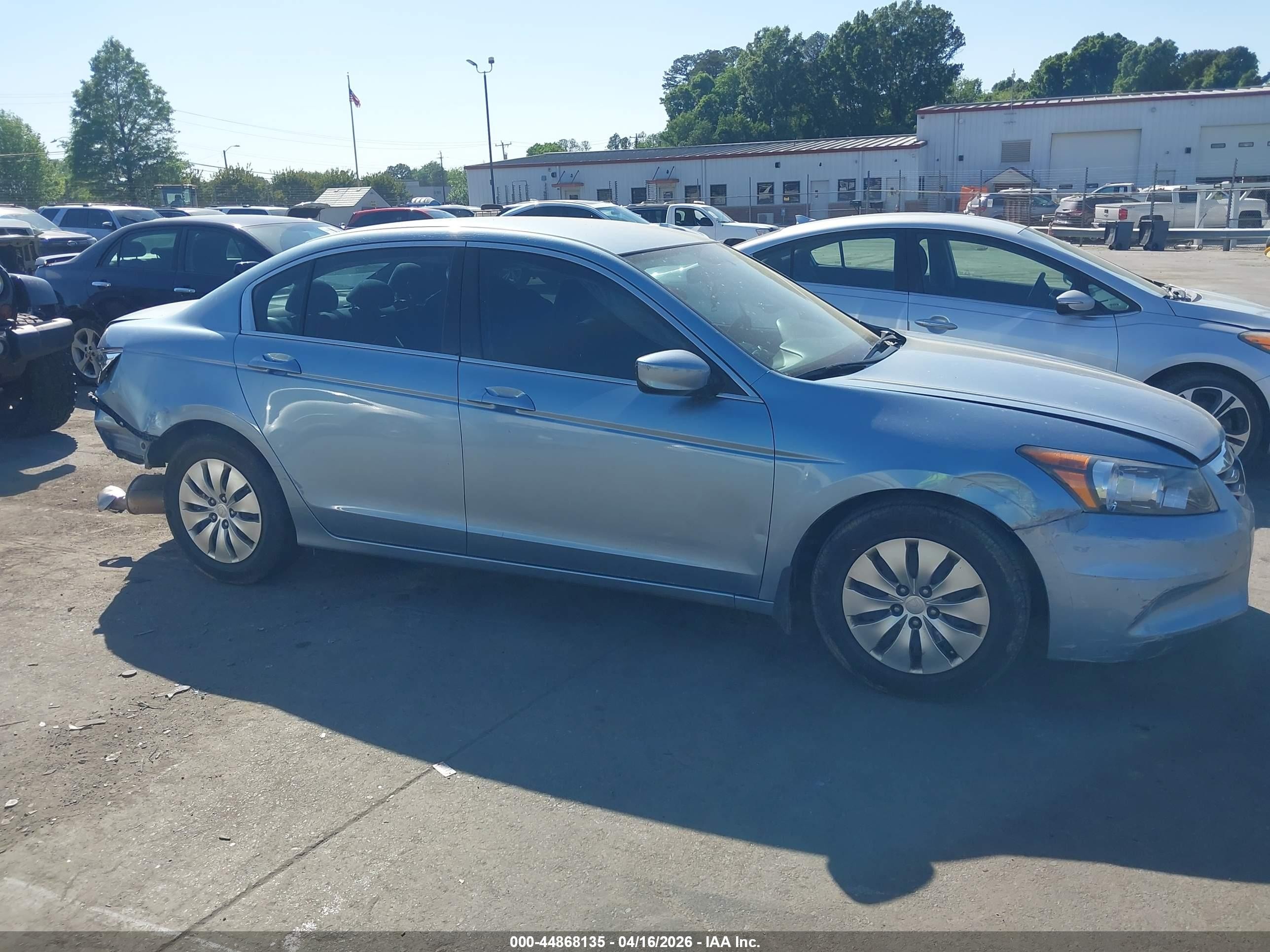 2012 Honda Accord 2.4 Lx Light Blue vin: 1HGCP2F30CA046529