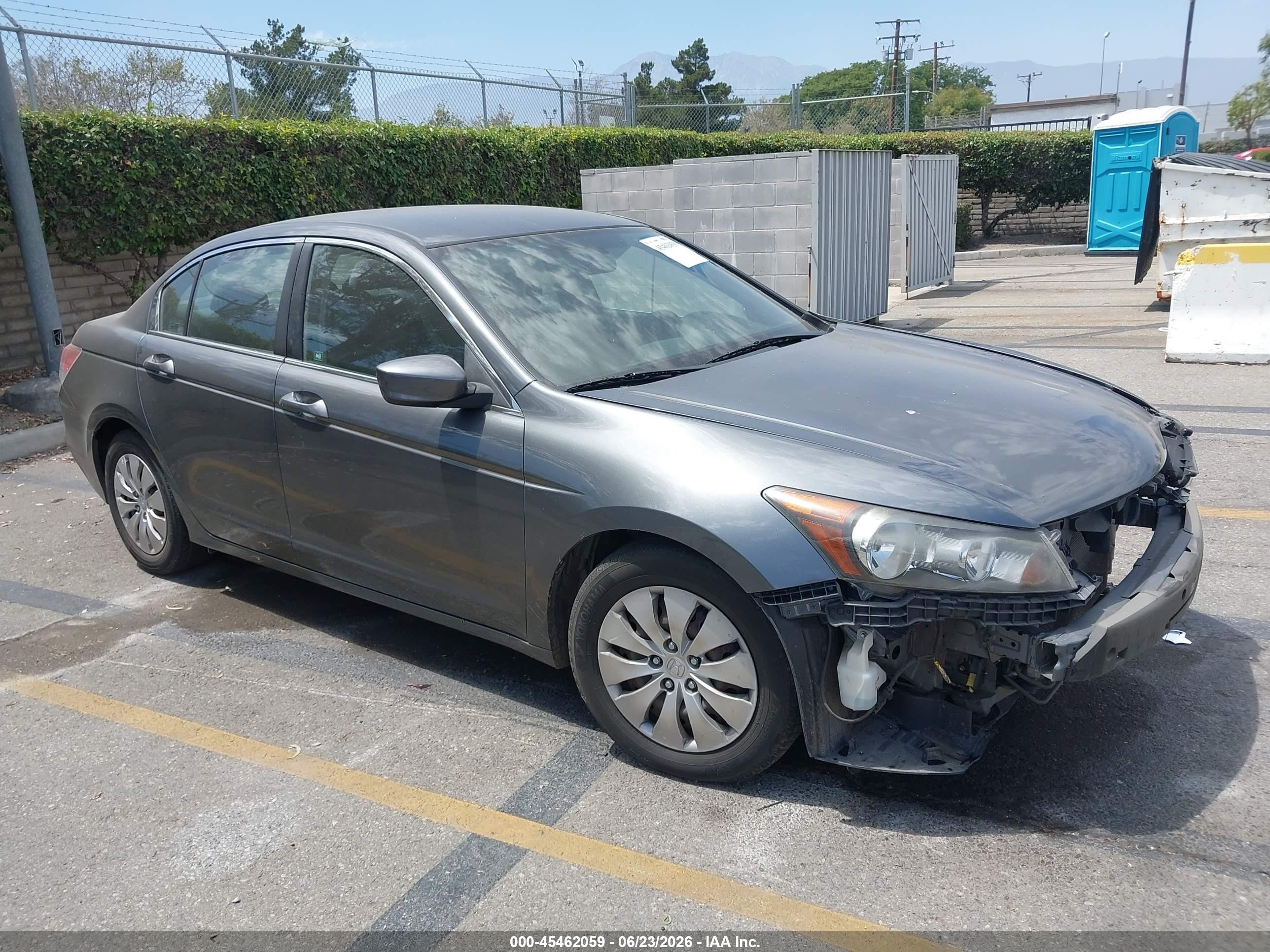 2012 Honda Accord 2.4 Lx Gray vin: 1HGCP2F30CA092149