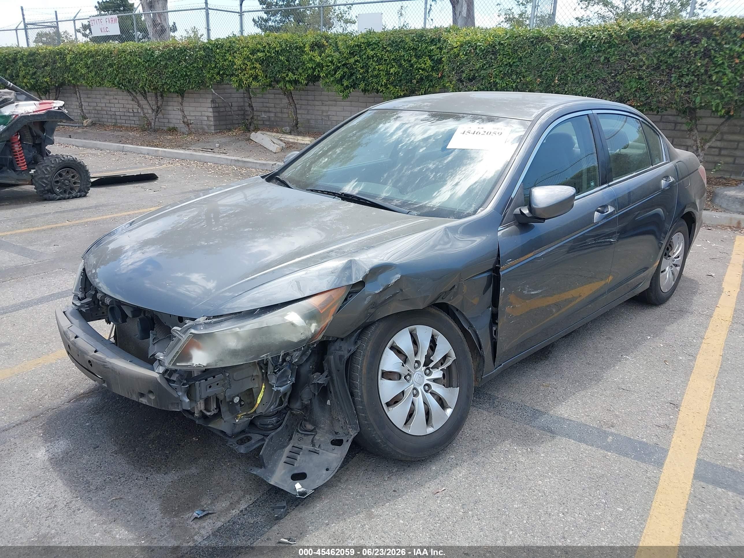 2012 Honda Accord 2.4 Lx Серый vin: 1HGCP2F30CA092149