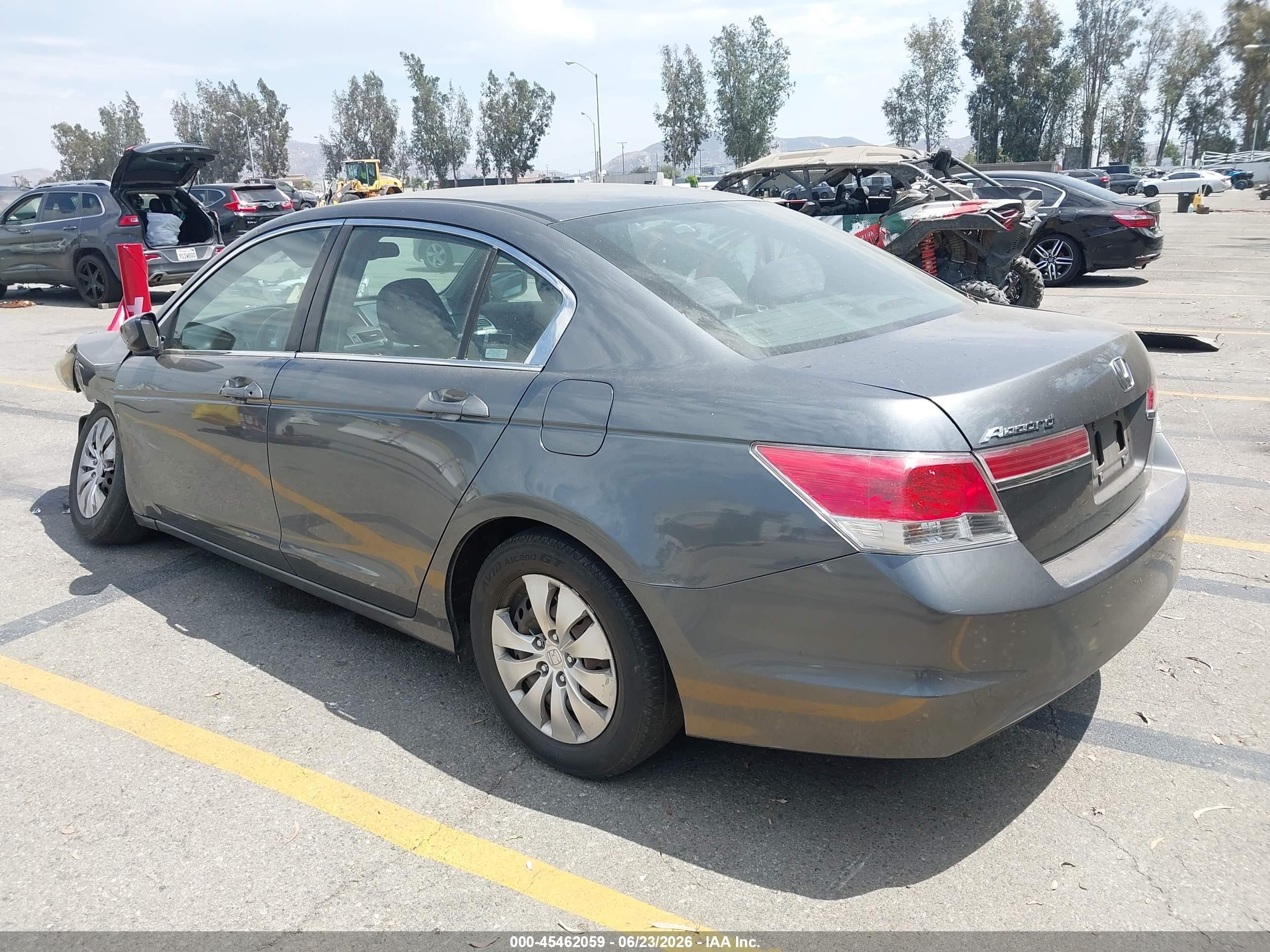 2012 Honda Accord 2.4 Lx Серый vin: 1HGCP2F30CA092149