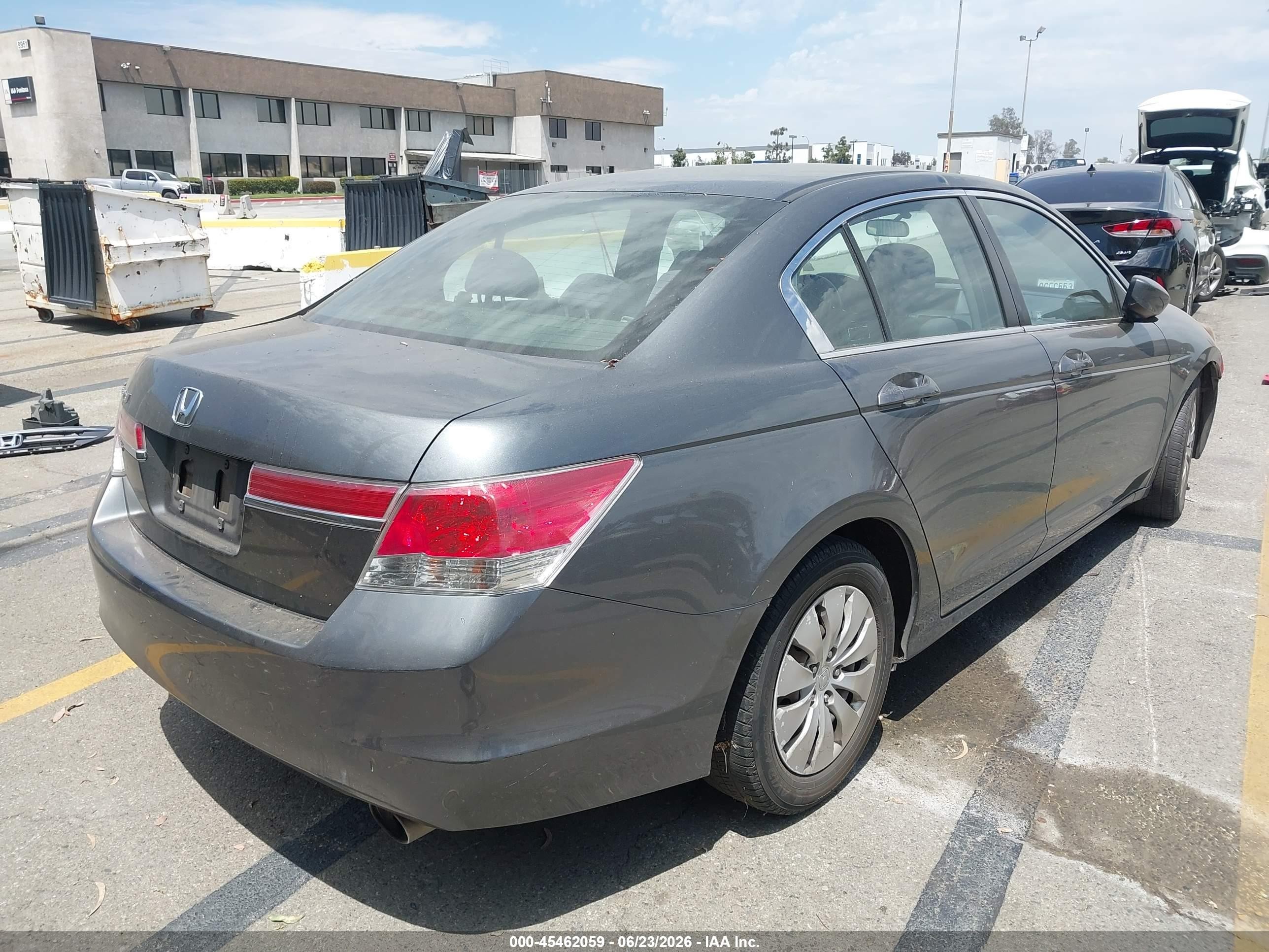 2012 Honda Accord 2.4 Lx Серый vin: 1HGCP2F30CA092149