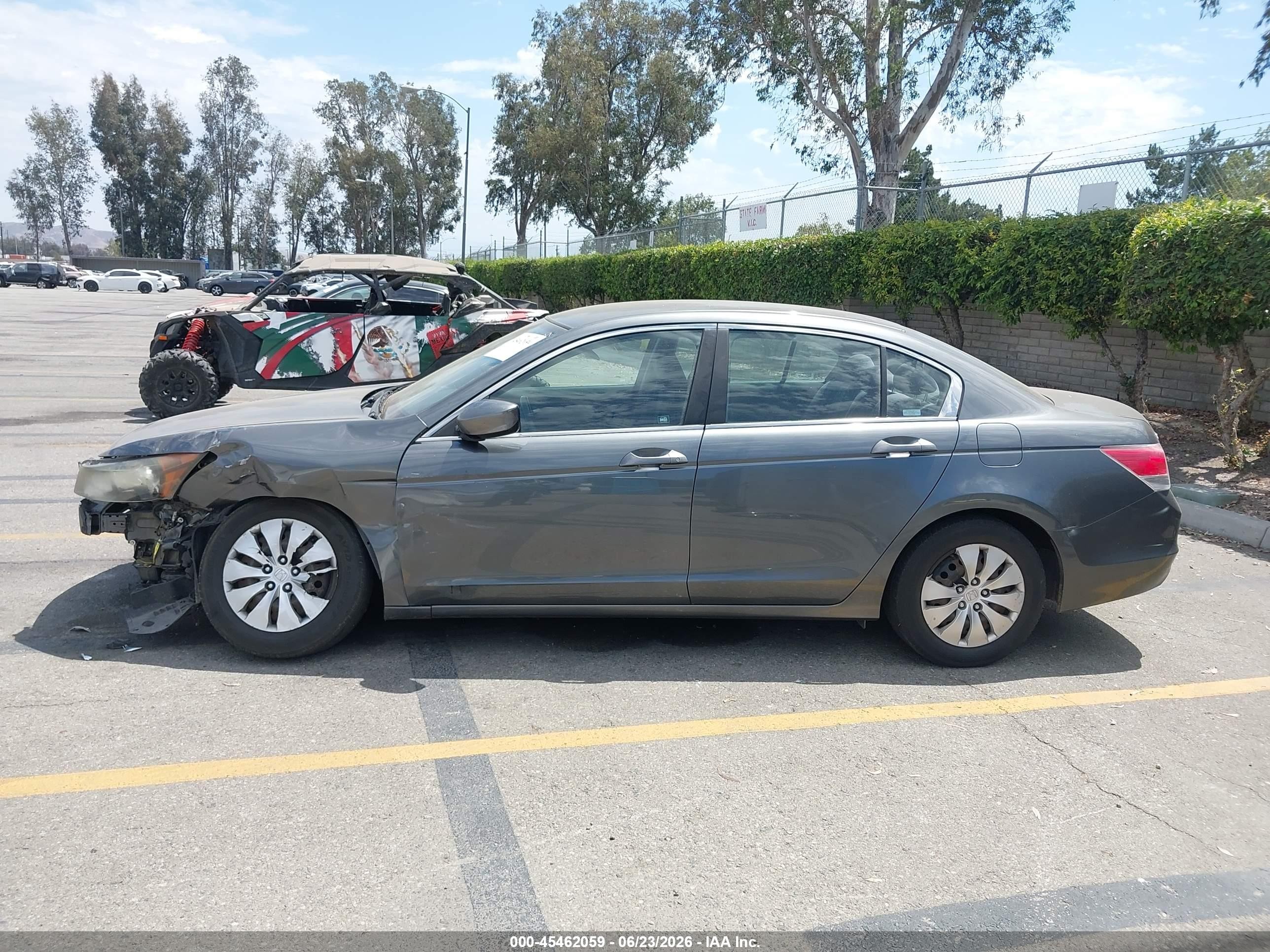 2012 Honda Accord 2.4 Lx Серый vin: 1HGCP2F30CA092149