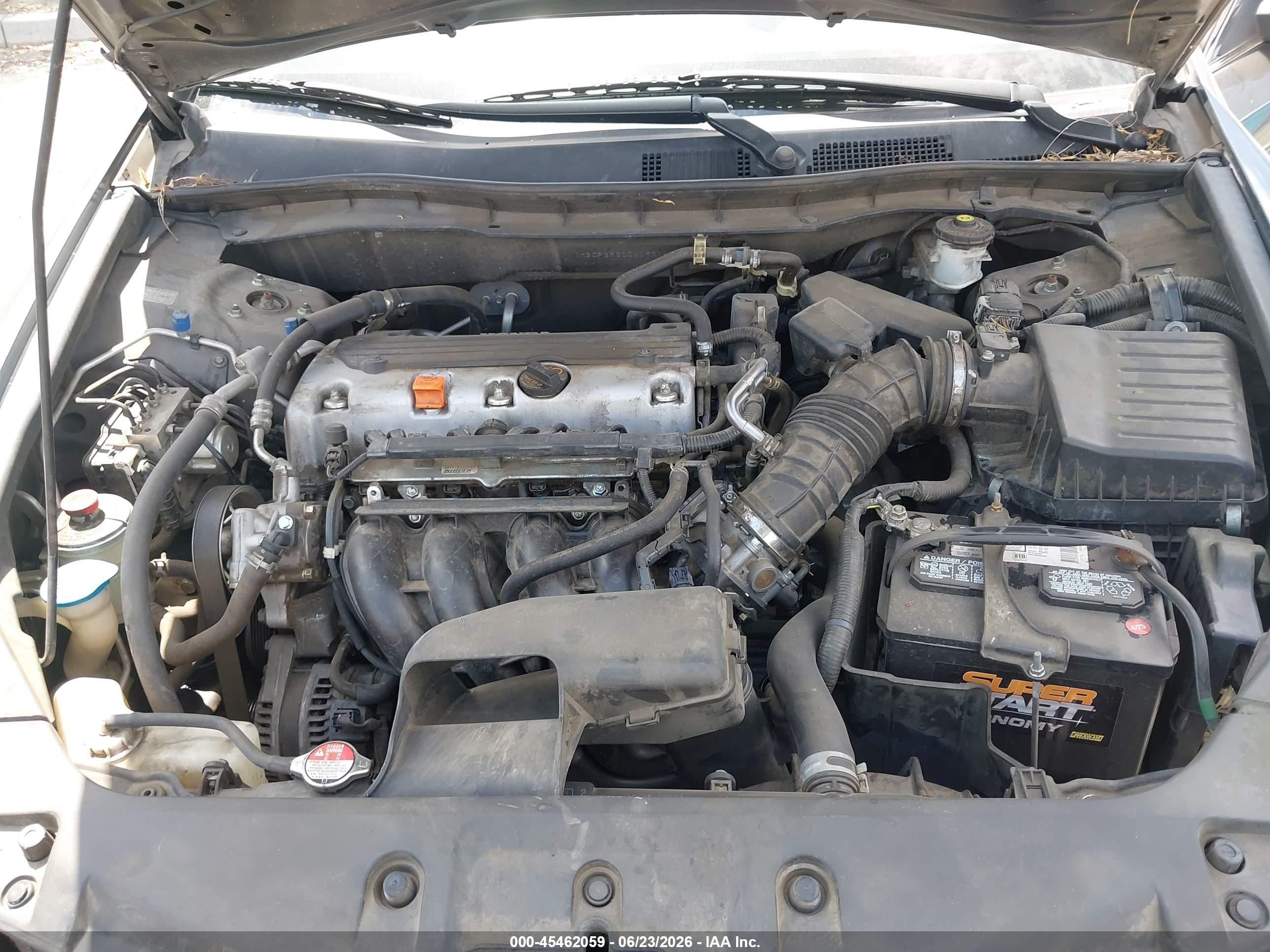 2012 Honda Accord 2.4 Lx Серый vin: 1HGCP2F30CA092149