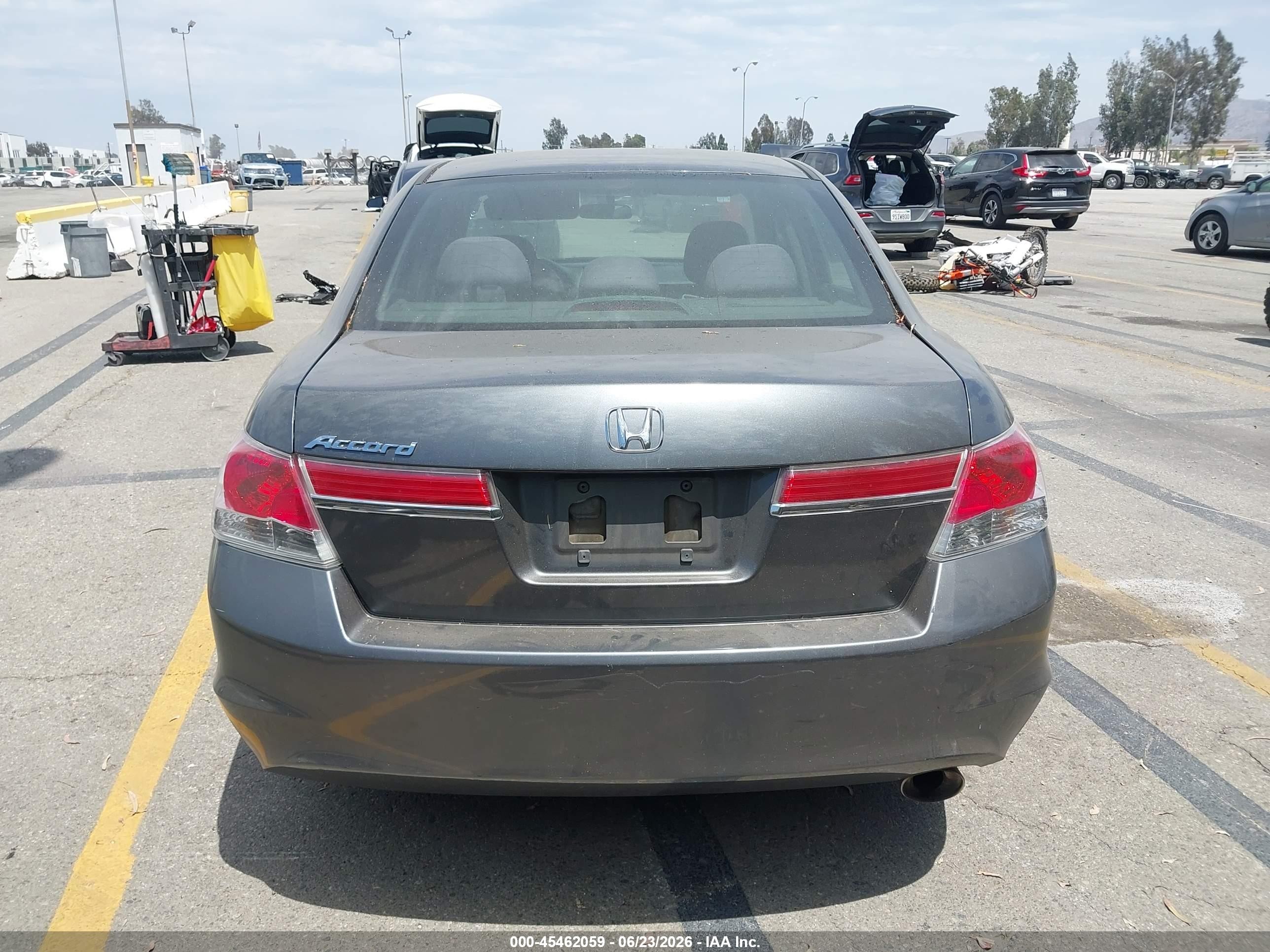 2012 Honda Accord 2.4 Lx Серый vin: 1HGCP2F30CA092149