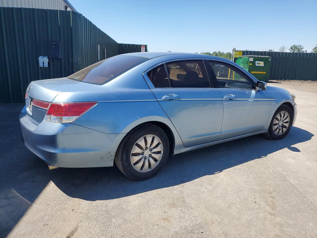2012 Honda Accord Lx Blue vin: 1HGCP2F30CA107832