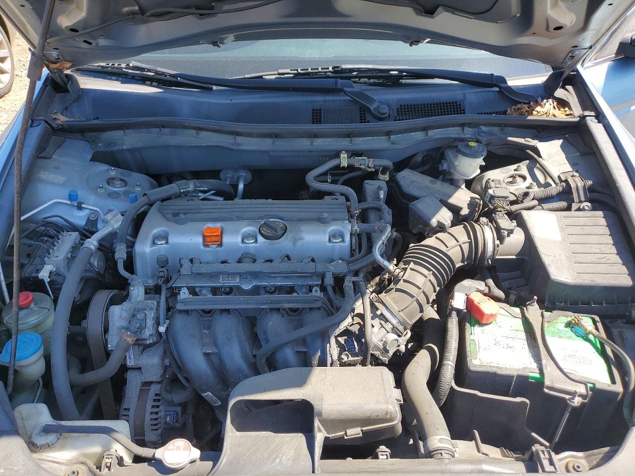 2012 Honda Accord Lx Blue vin: 1HGCP2F30CA107832