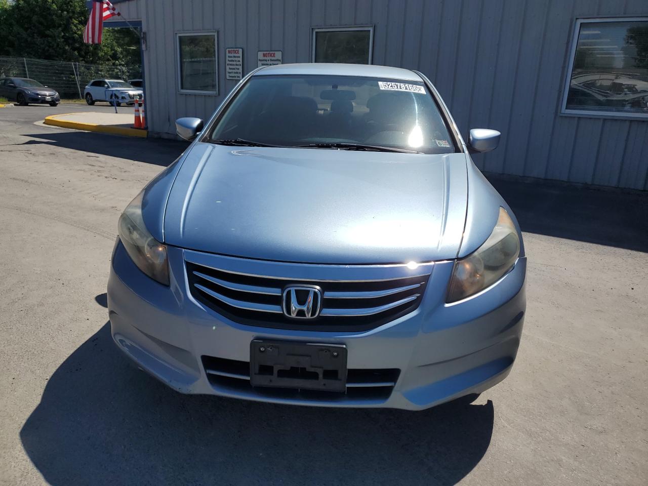 2012 Honda Accord Lx Blue vin: 1HGCP2F30CA107832 Damage: Front Bumper/Cover, Scraped, 2 To 3 Inches