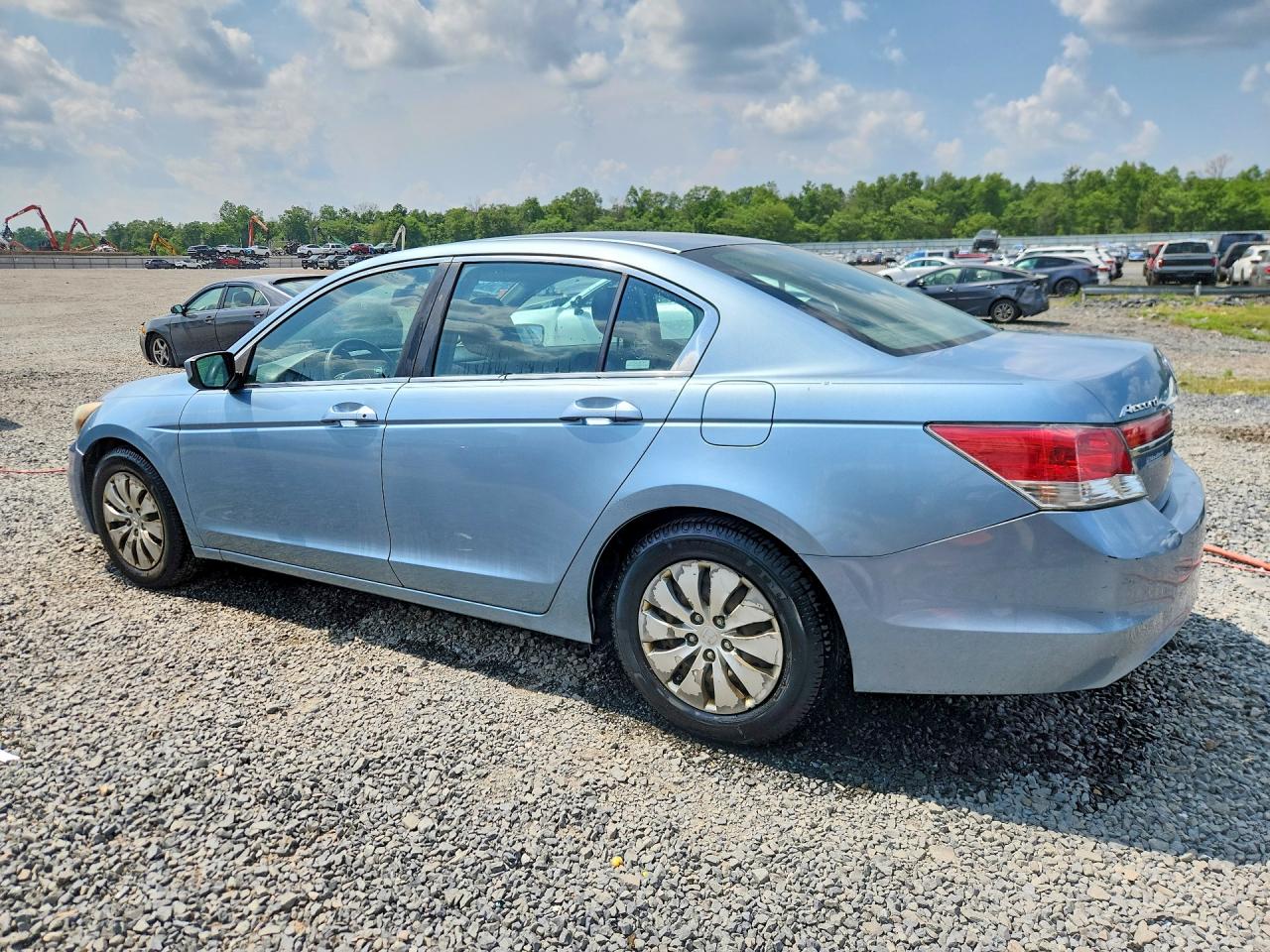 2012 Honda Accord Lx Blue vin: 1HGCP2F30CA109841