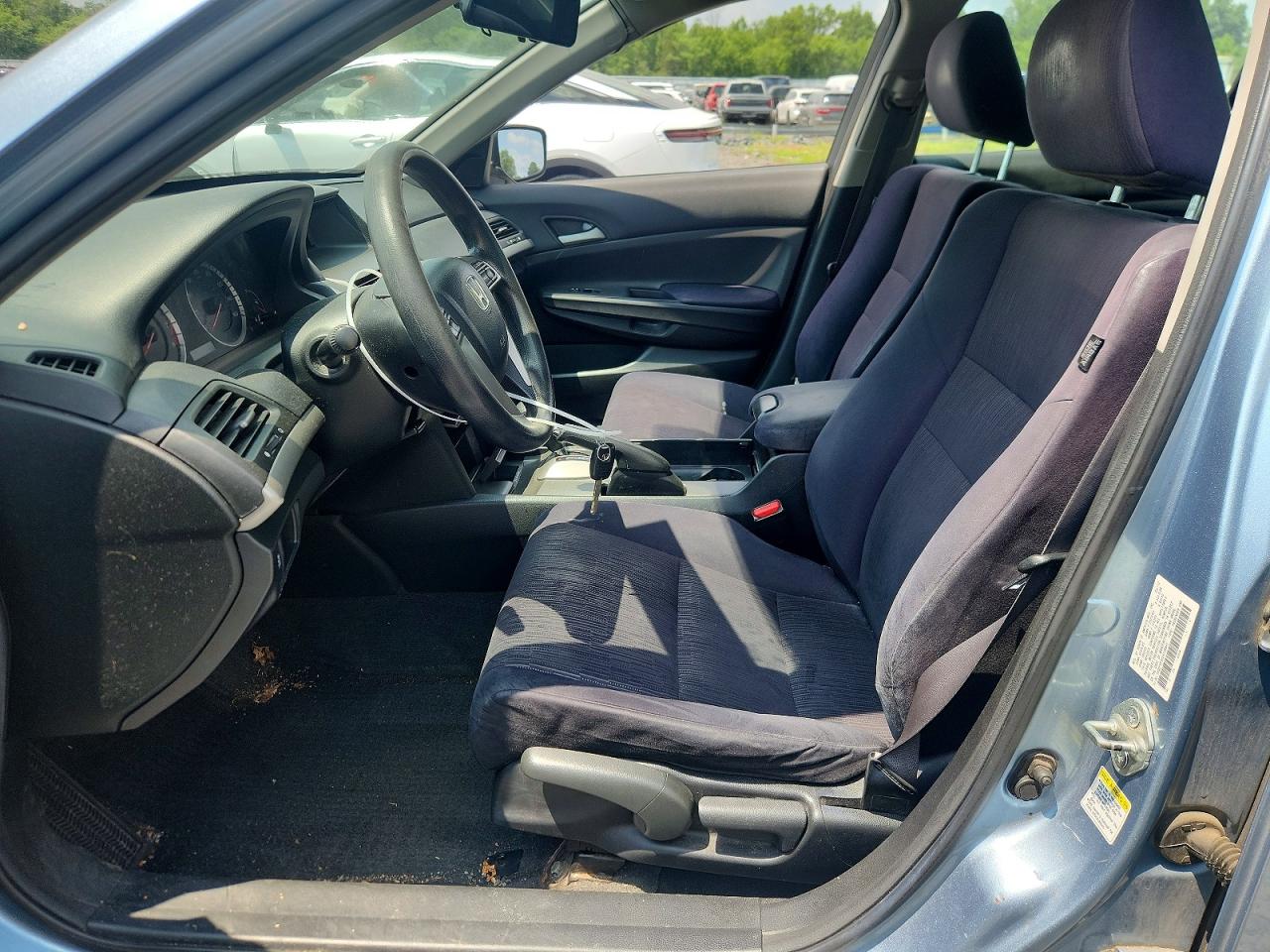 2012 Honda Accord Lx Blue vin: 1HGCP2F30CA109841