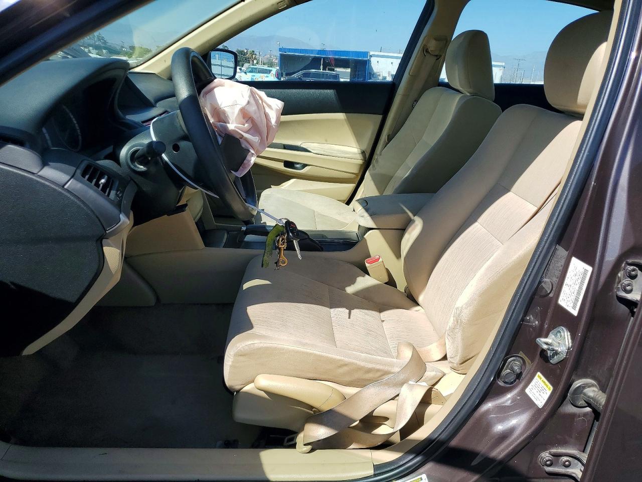 2012 Honda Accord Lx Brown vin: 1HGCP2F30CA110021