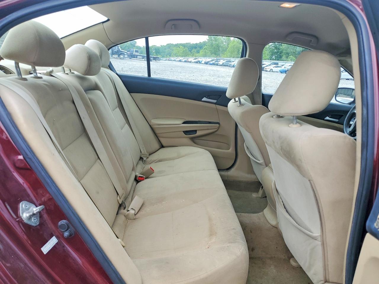 2012 Honda Accord Lx Темно-бордовый vin: 1HGCP2F30CA115879