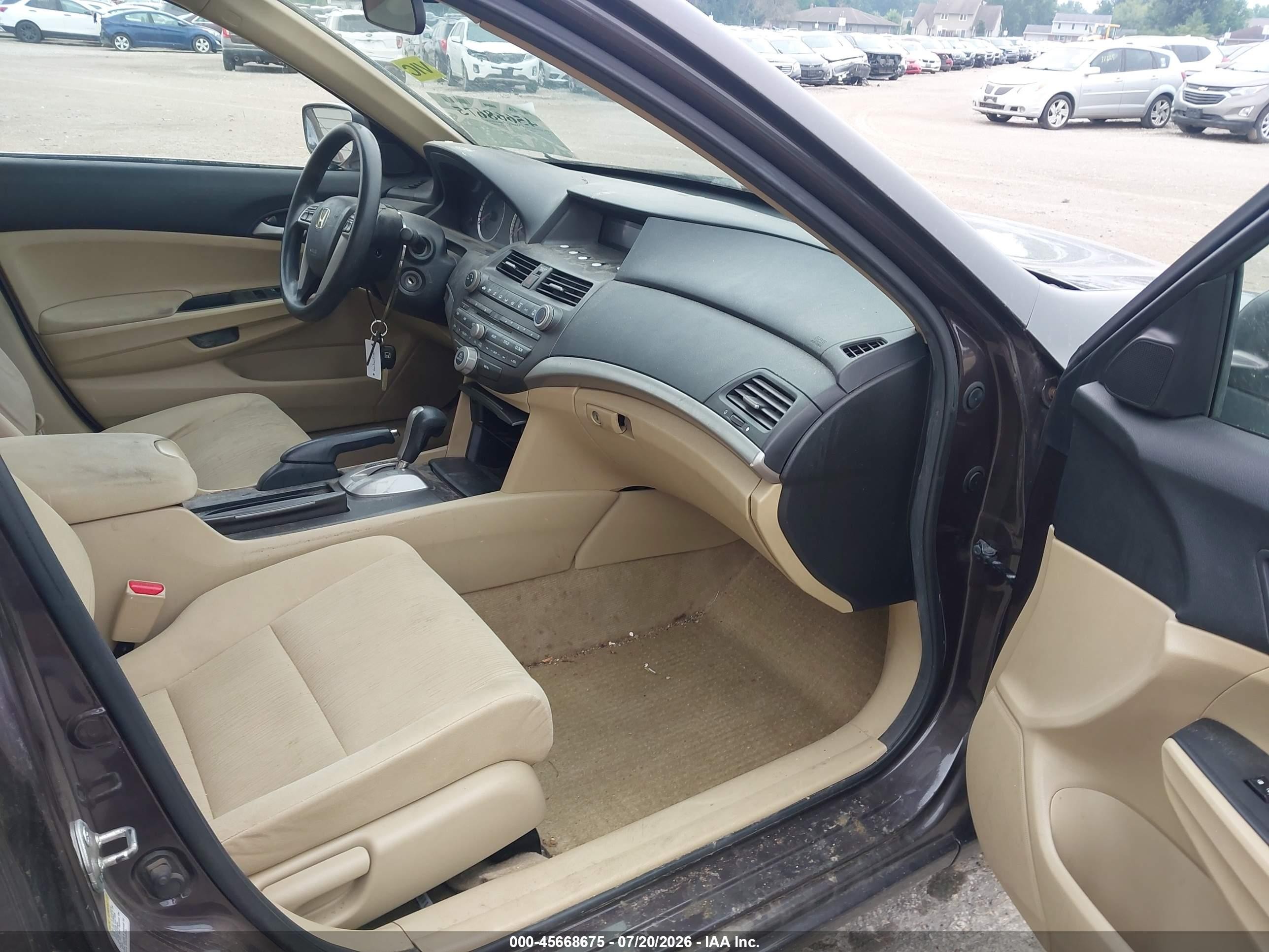 2012 Honda Accord Sdn Lx Black vin: 1HGCP2F30CA130267