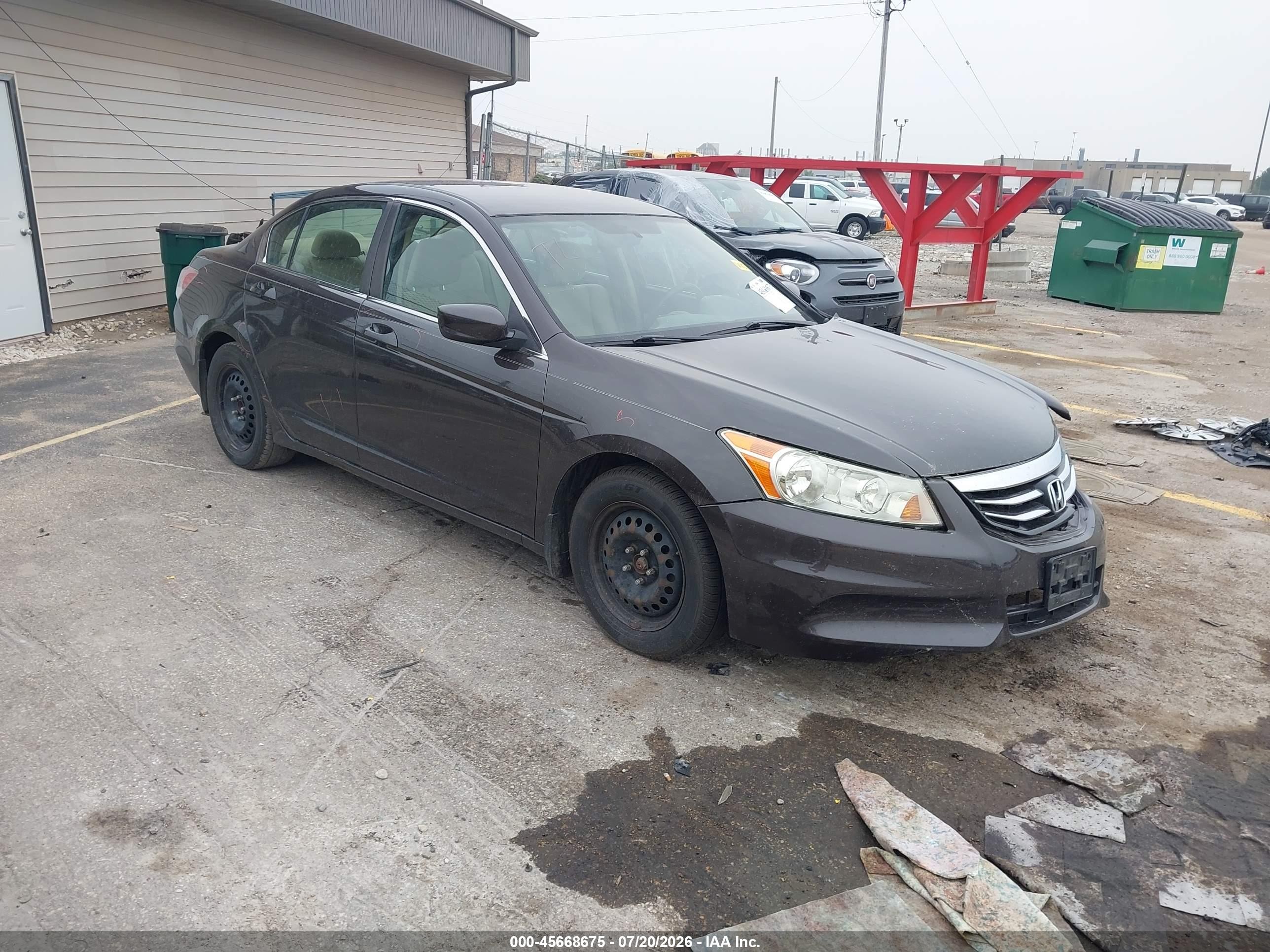 2012 Honda Accord Sdn Lx Black vin: 1HGCP2F30CA130267