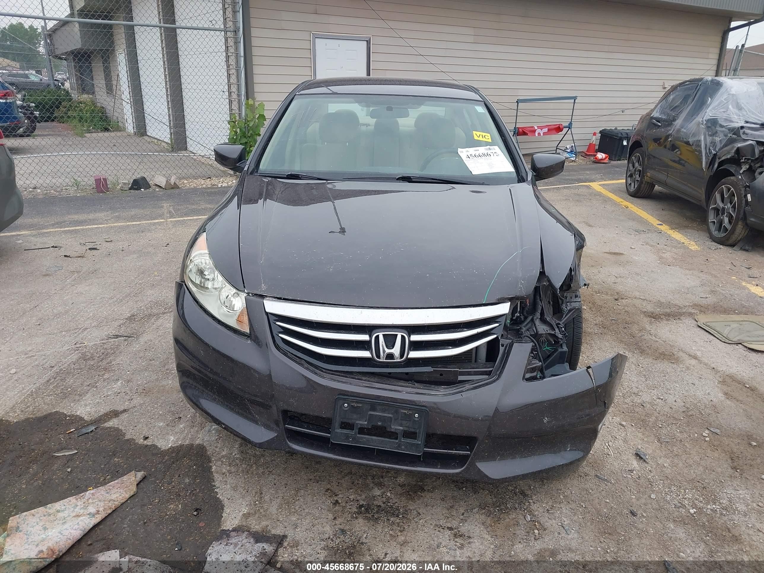 2012 Honda Accord Sdn Lx Black vin: 1HGCP2F30CA130267