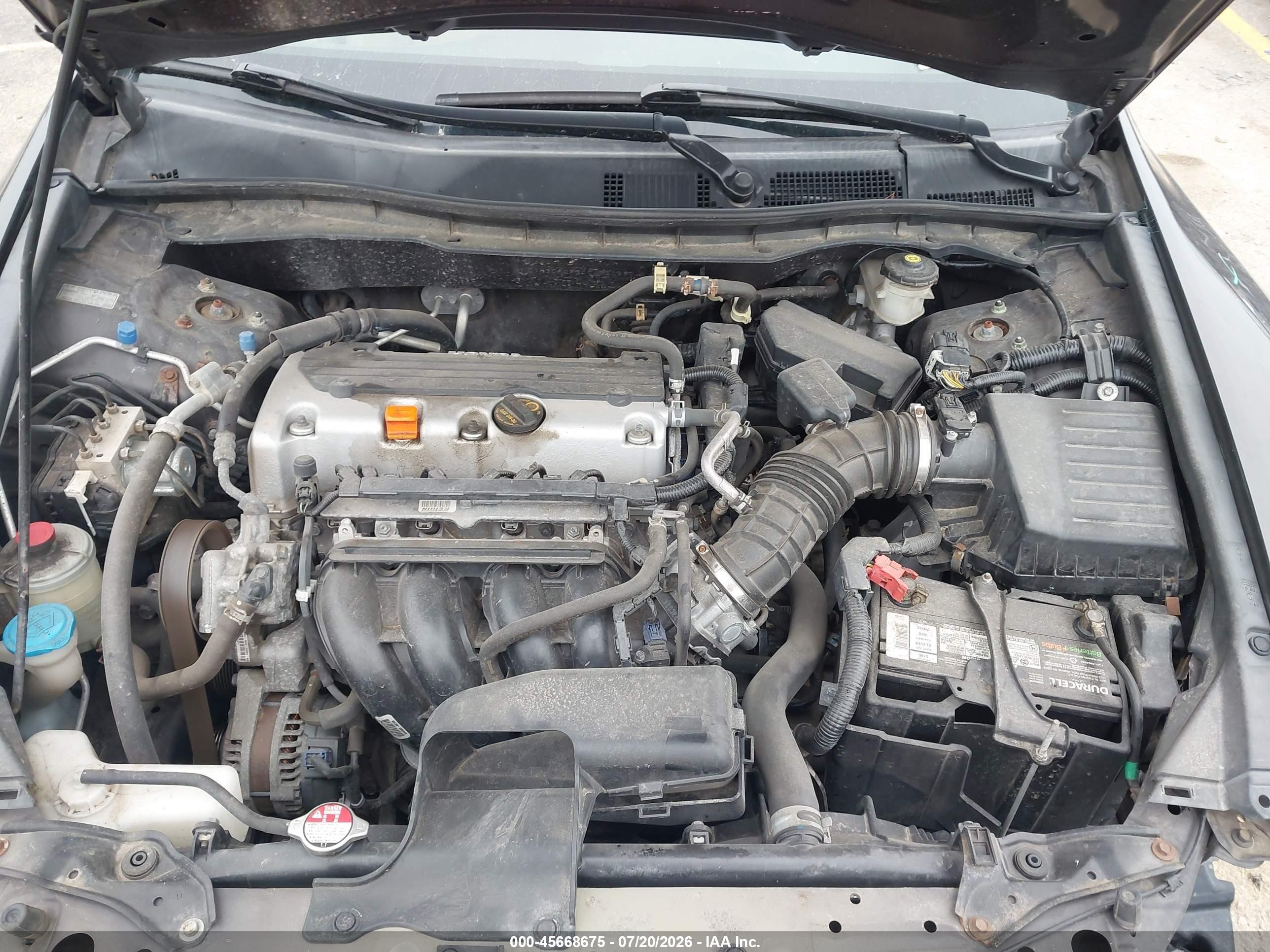 2012 Honda Accord Sdn Lx Black vin: 1HGCP2F30CA130267