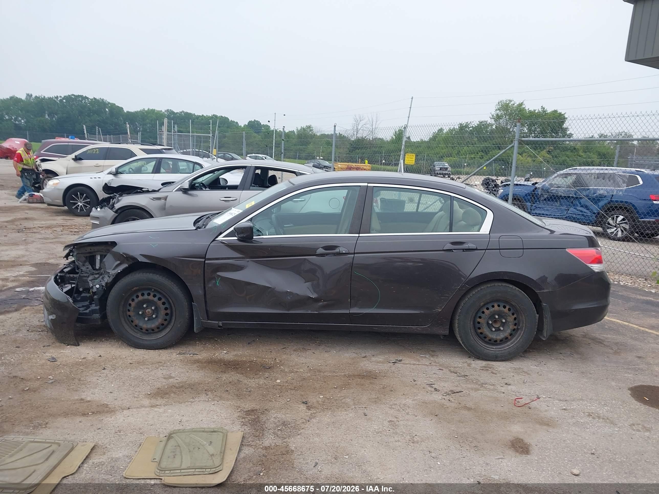 2012 Honda Accord Sdn Lx Black vin: 1HGCP2F30CA130267