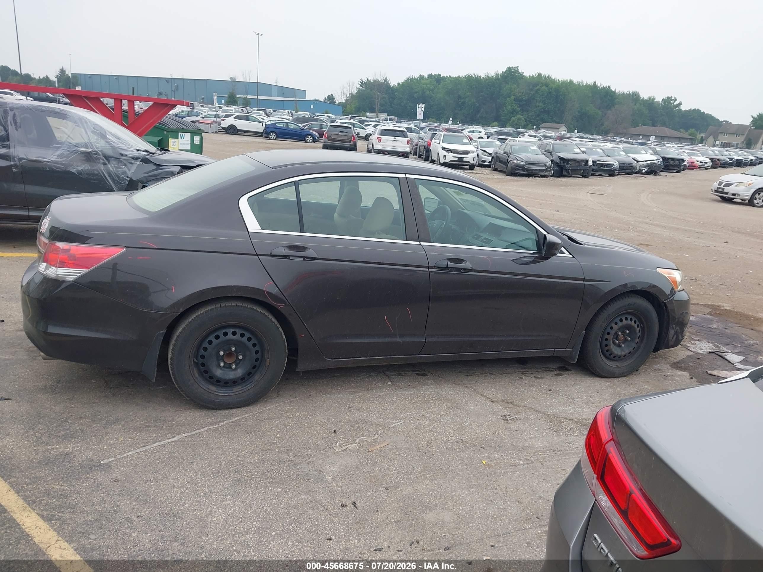 2012 Honda Accord Sdn Lx Black vin: 1HGCP2F30CA130267