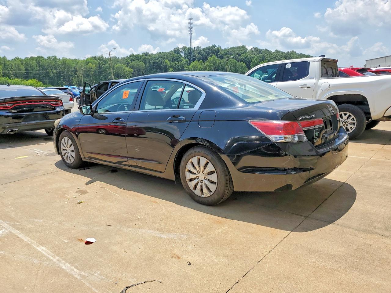 2012 Honda Accord Lx Black vin: 1HGCP2F30CA160272