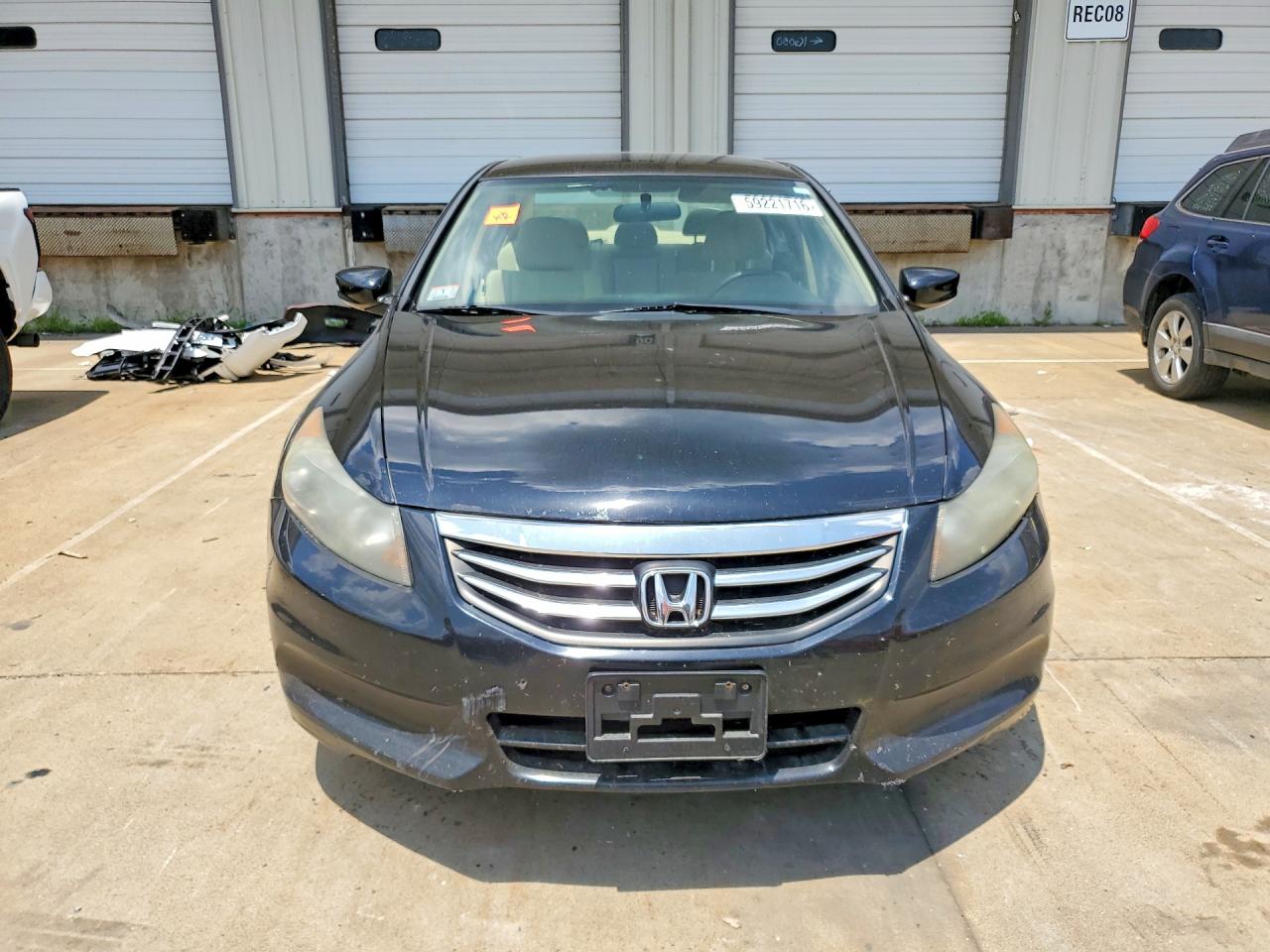 2012 Honda Accord Lx Black vin: 1HGCP2F30CA160272