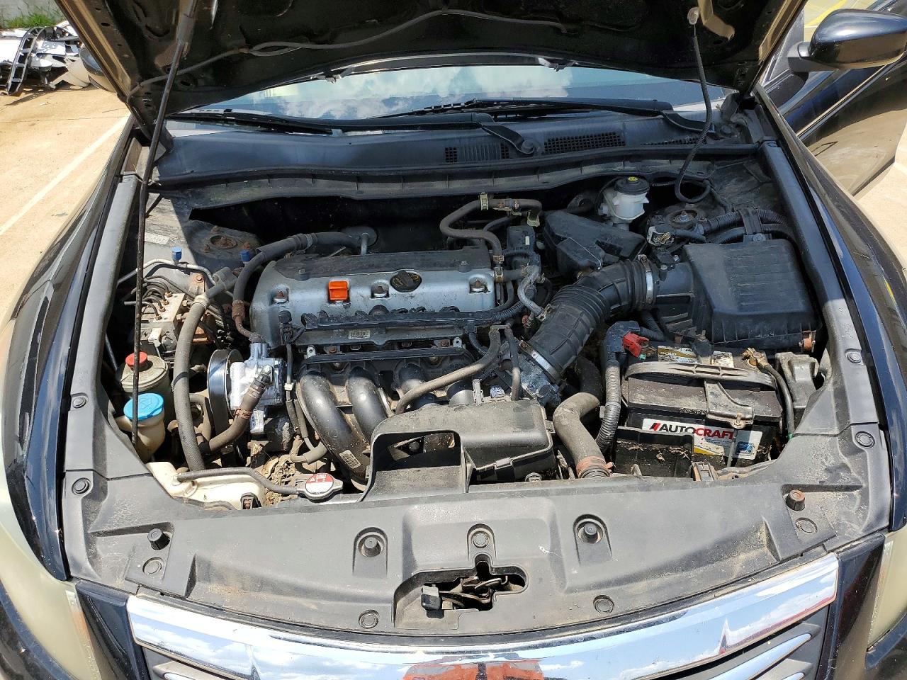 2012 Honda Accord Lx Black vin: 1HGCP2F30CA160272