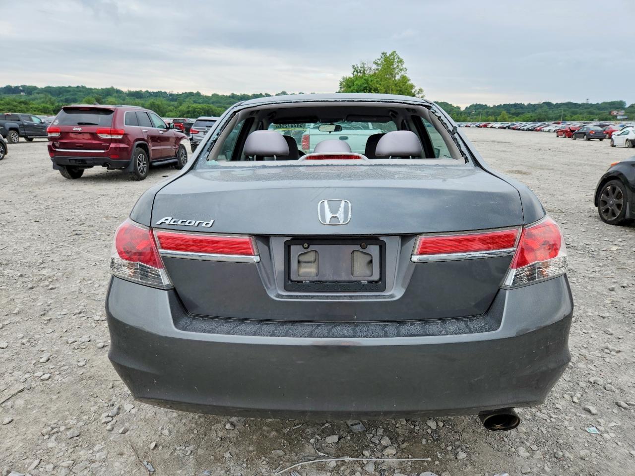 2012 Honda Accord Lx Gray vin: 1HGCP2F30CA163088