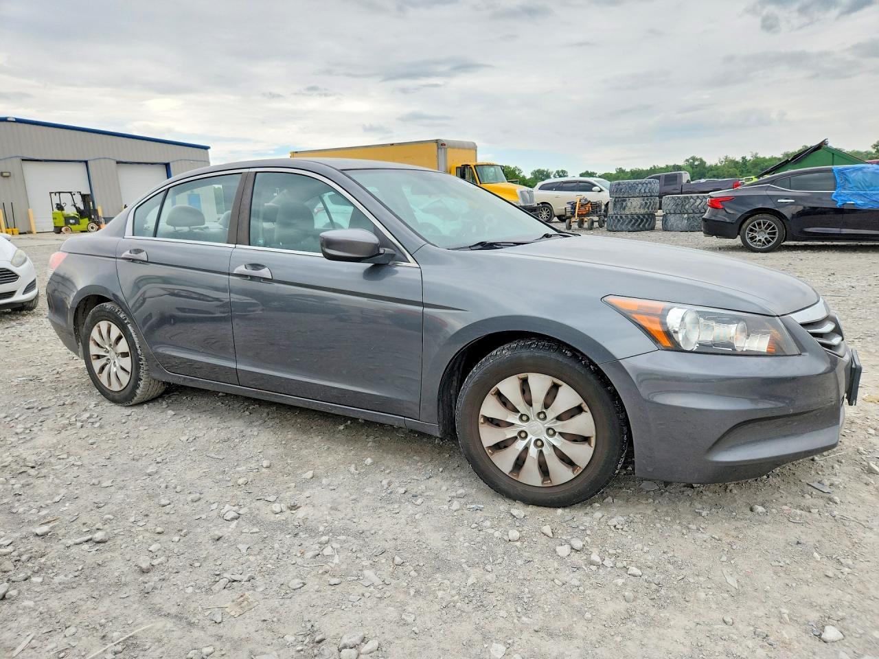 2012 Honda Accord Lx Gray vin: 1HGCP2F30CA163088