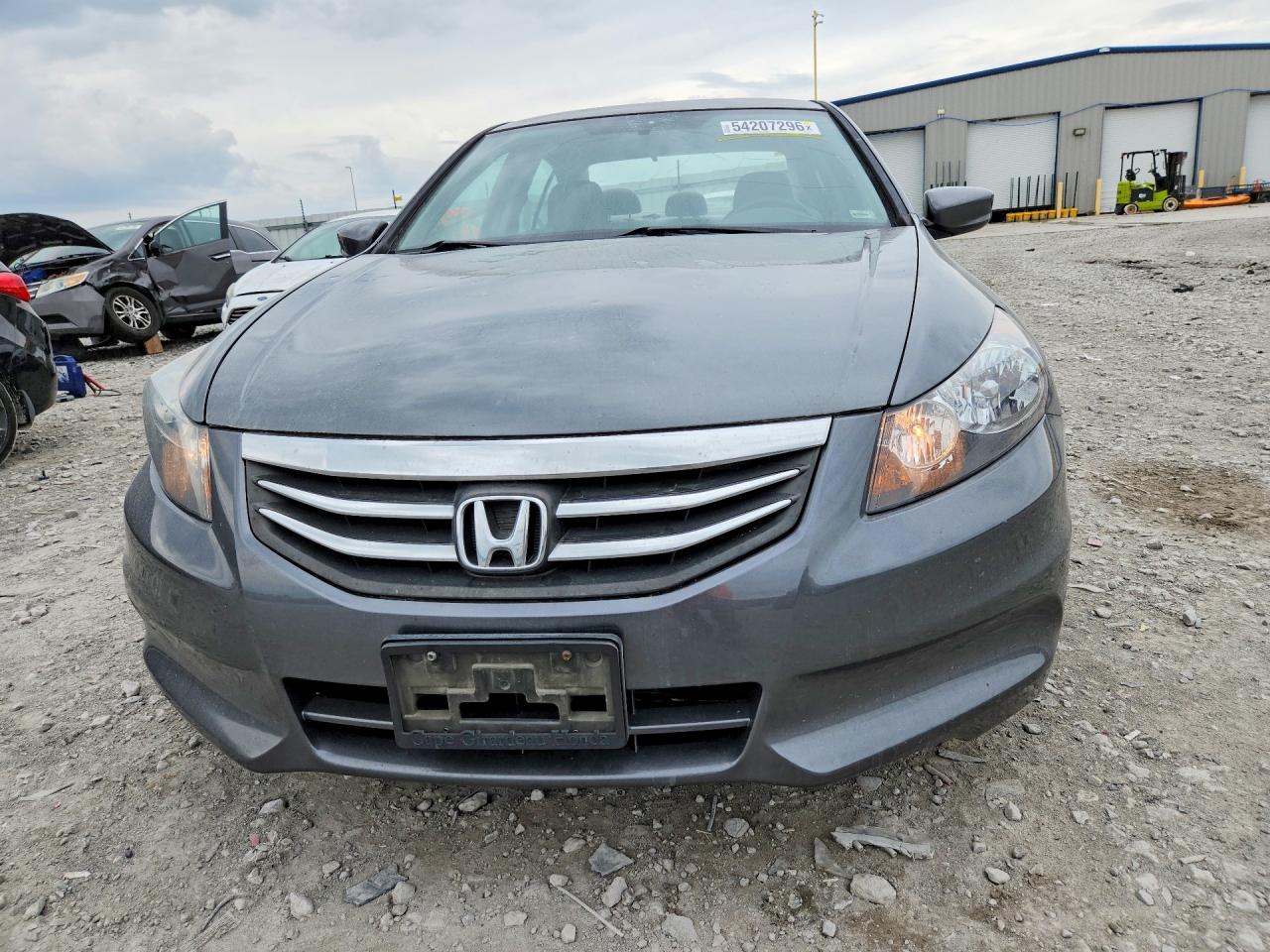 2012 Honda Accord Lx Gray vin: 1HGCP2F30CA163088