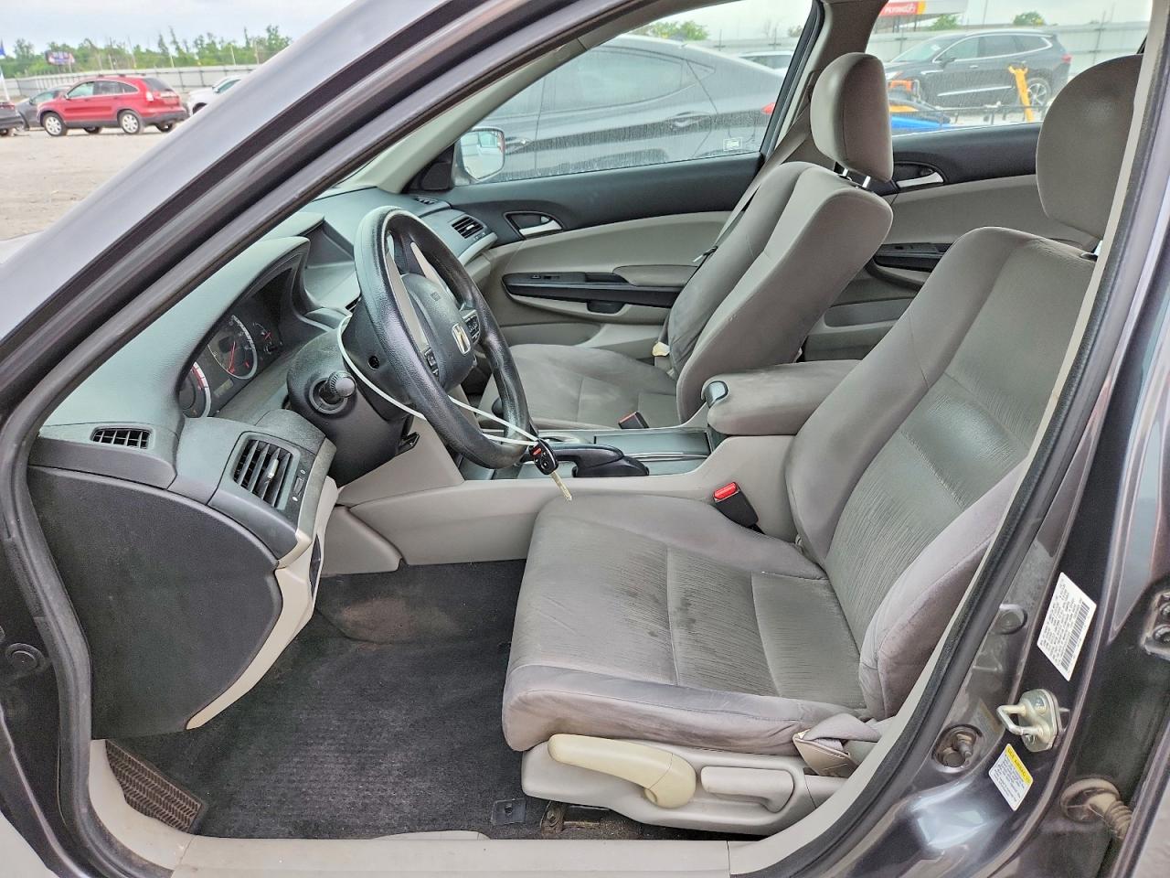 2012 Honda Accord Lx Gray vin: 1HGCP2F30CA163088