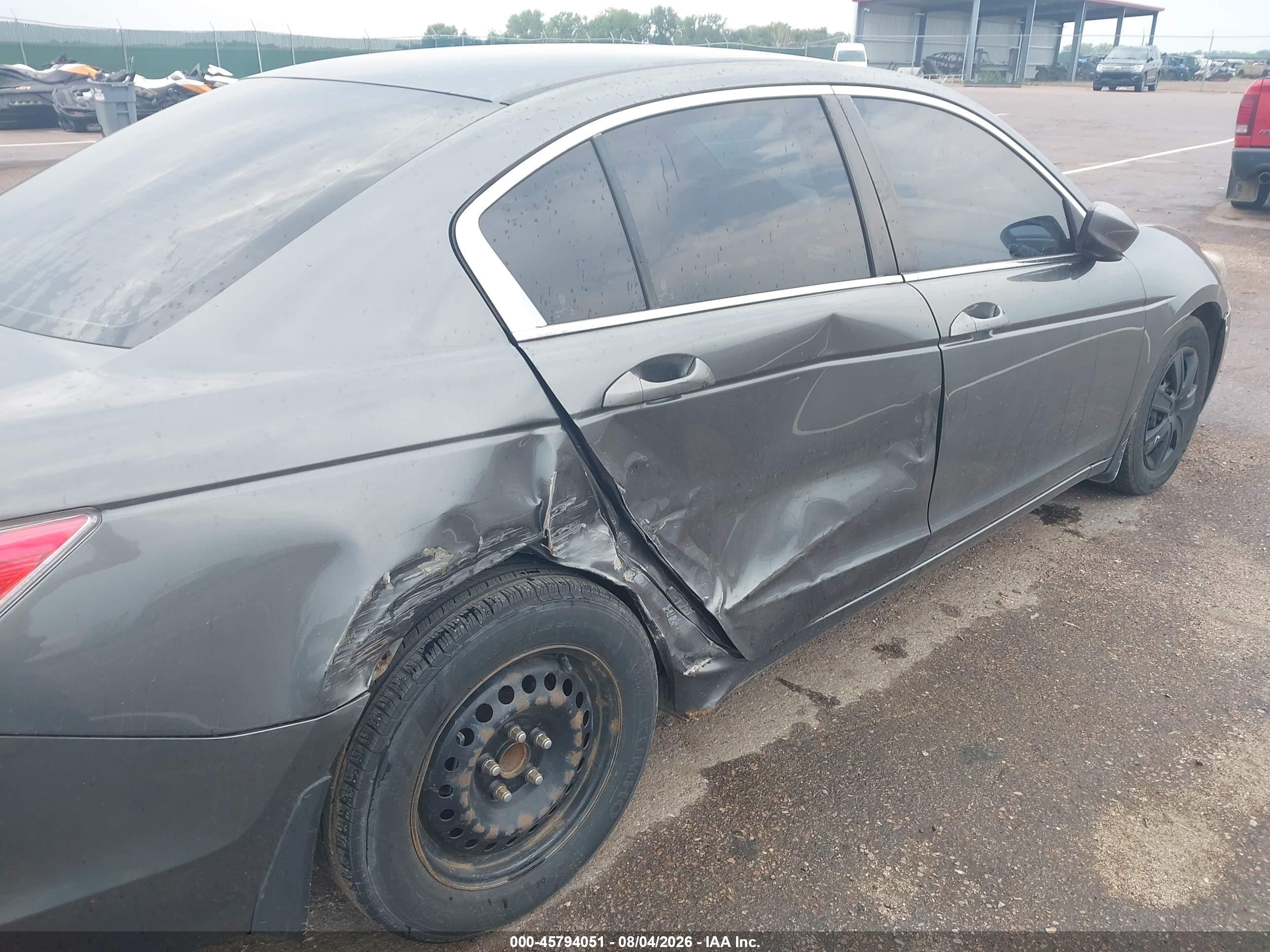 2012 Honda Accord Sdn Lx Серый vin: 1HGCP2F30CA188914