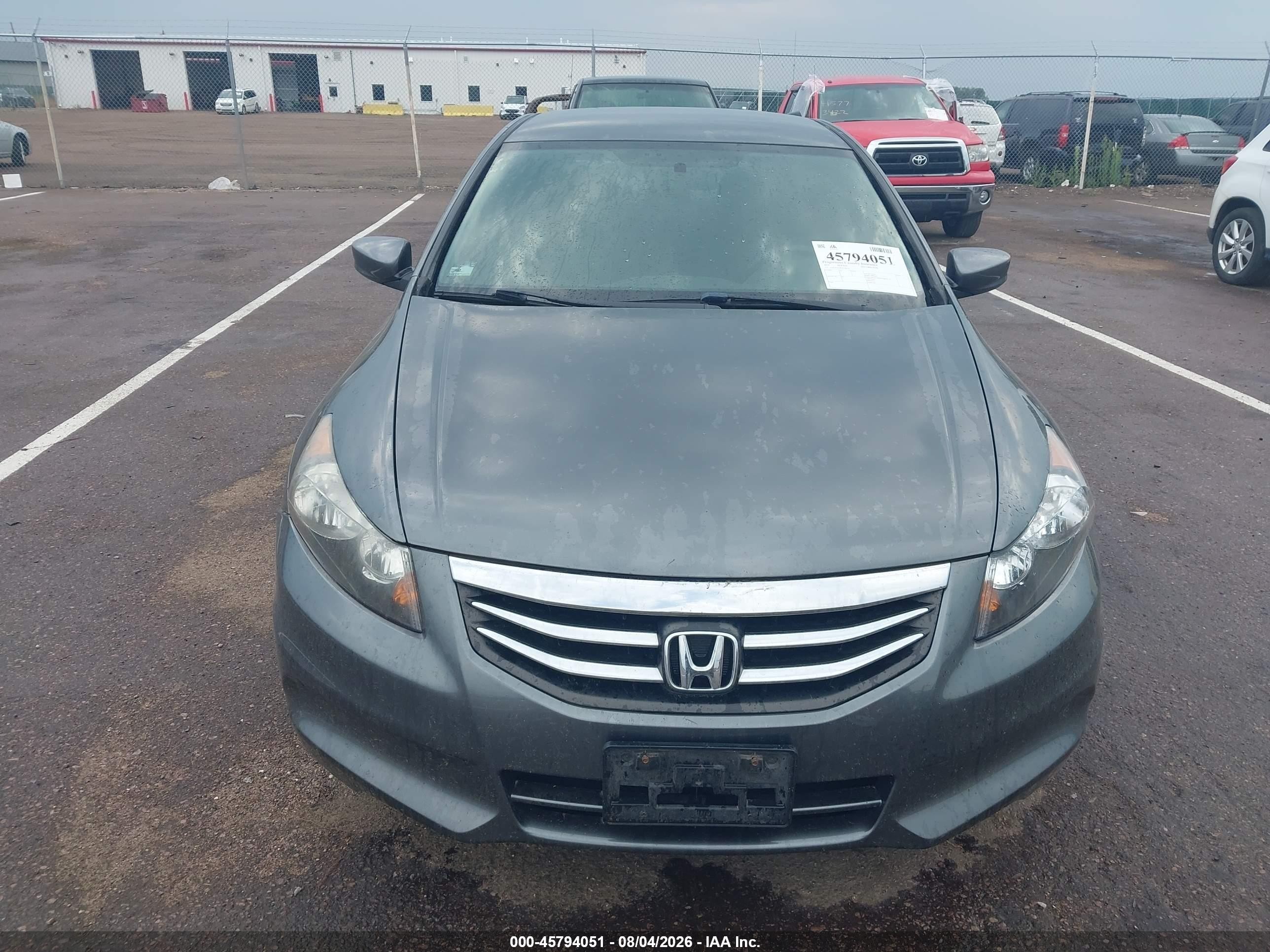 2012 Honda Accord Sdn Lx Серый vin: 1HGCP2F30CA188914