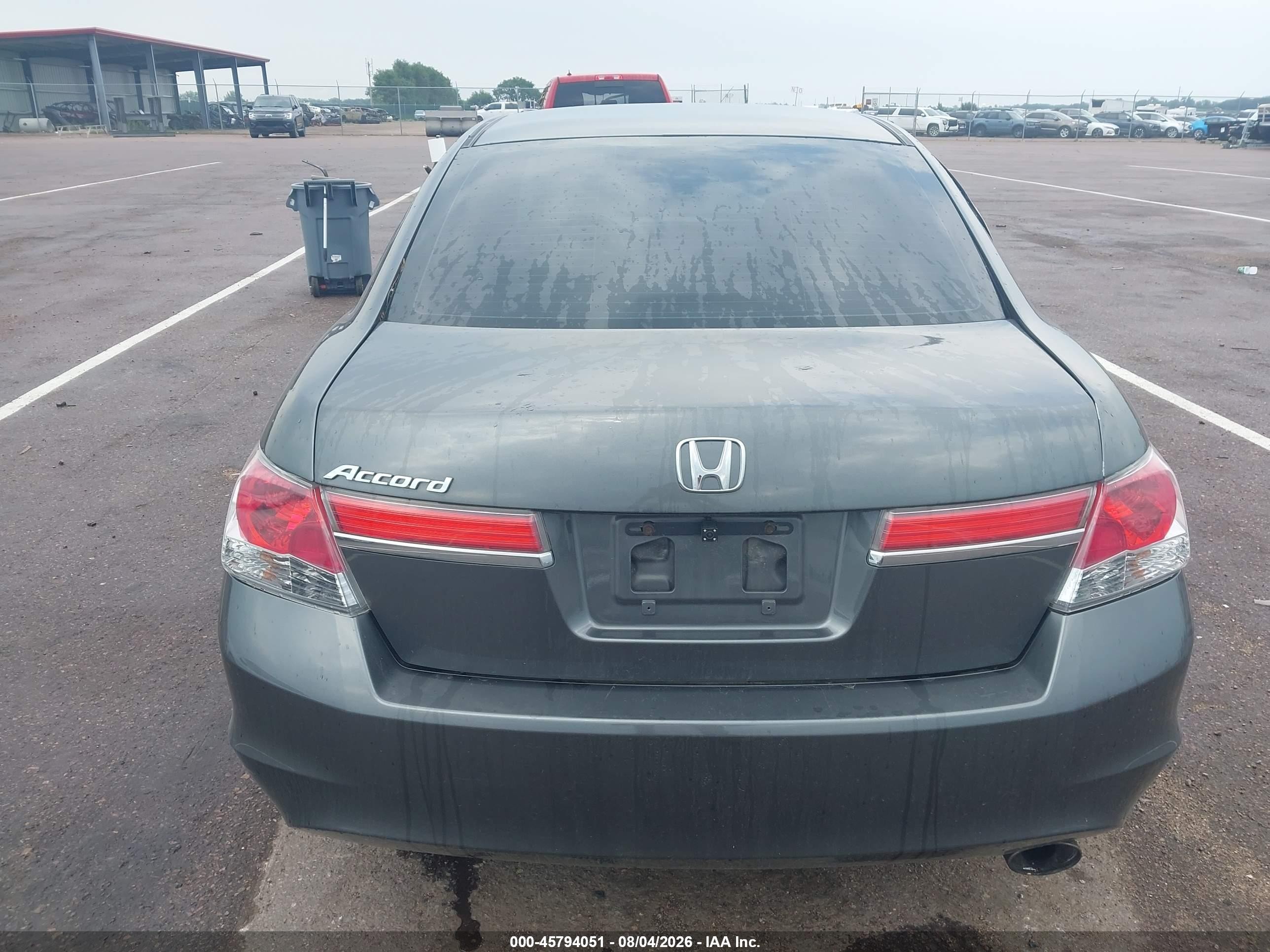 2012 Honda Accord Sdn Lx Серый vin: 1HGCP2F30CA188914