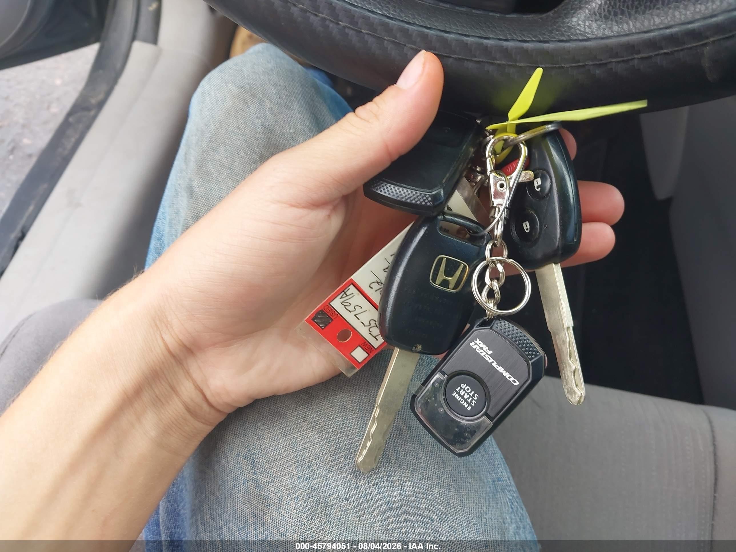 2012 Honda Accord Sdn Lx Серый vin: 1HGCP2F30CA188914