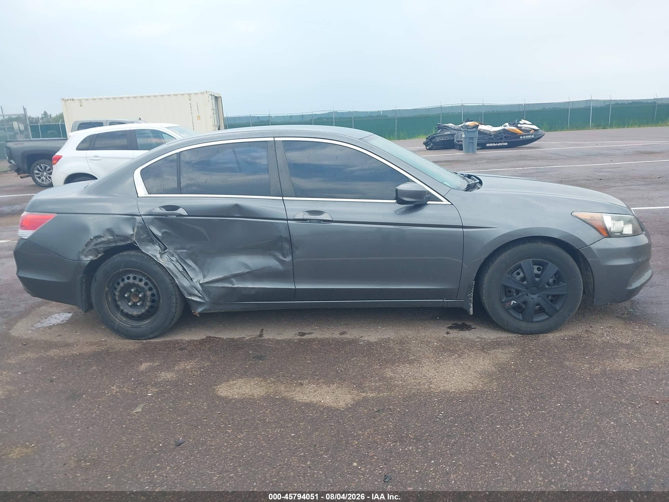 2012 Honda Accord Sdn Lx Серый vin: 1HGCP2F30CA188914