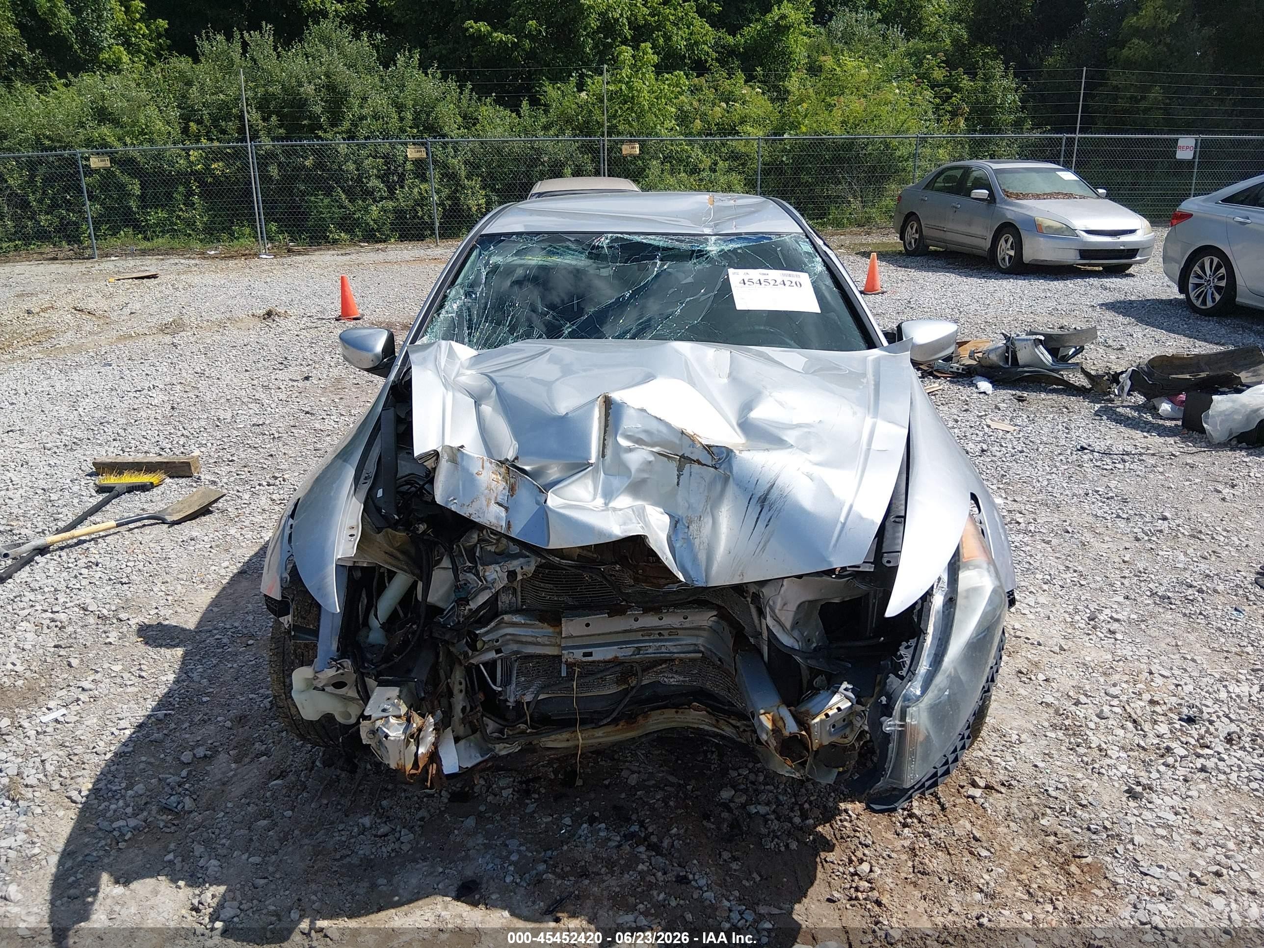 2012 Honda Accord 2.4 Lx Silver vin: 1HGCP2F30CA197242