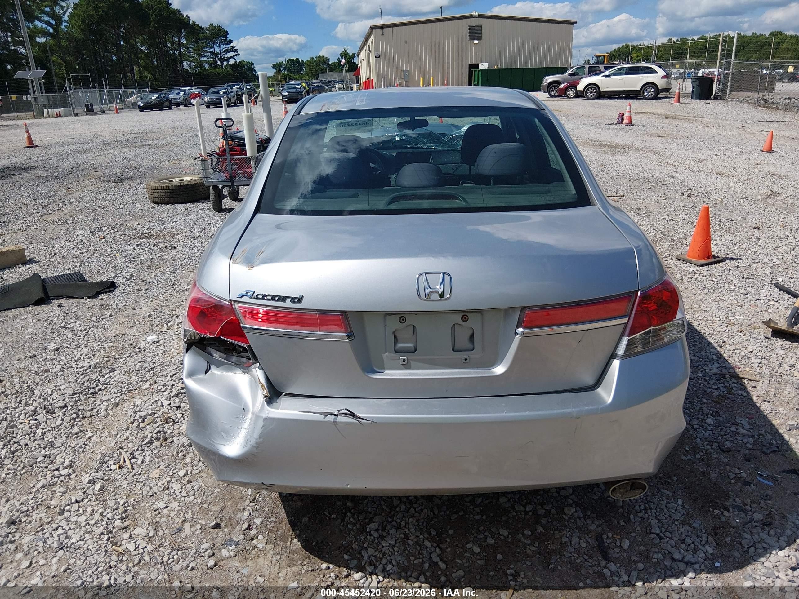 2012 Honda Accord 2.4 Lx Silver vin: 1HGCP2F30CA197242