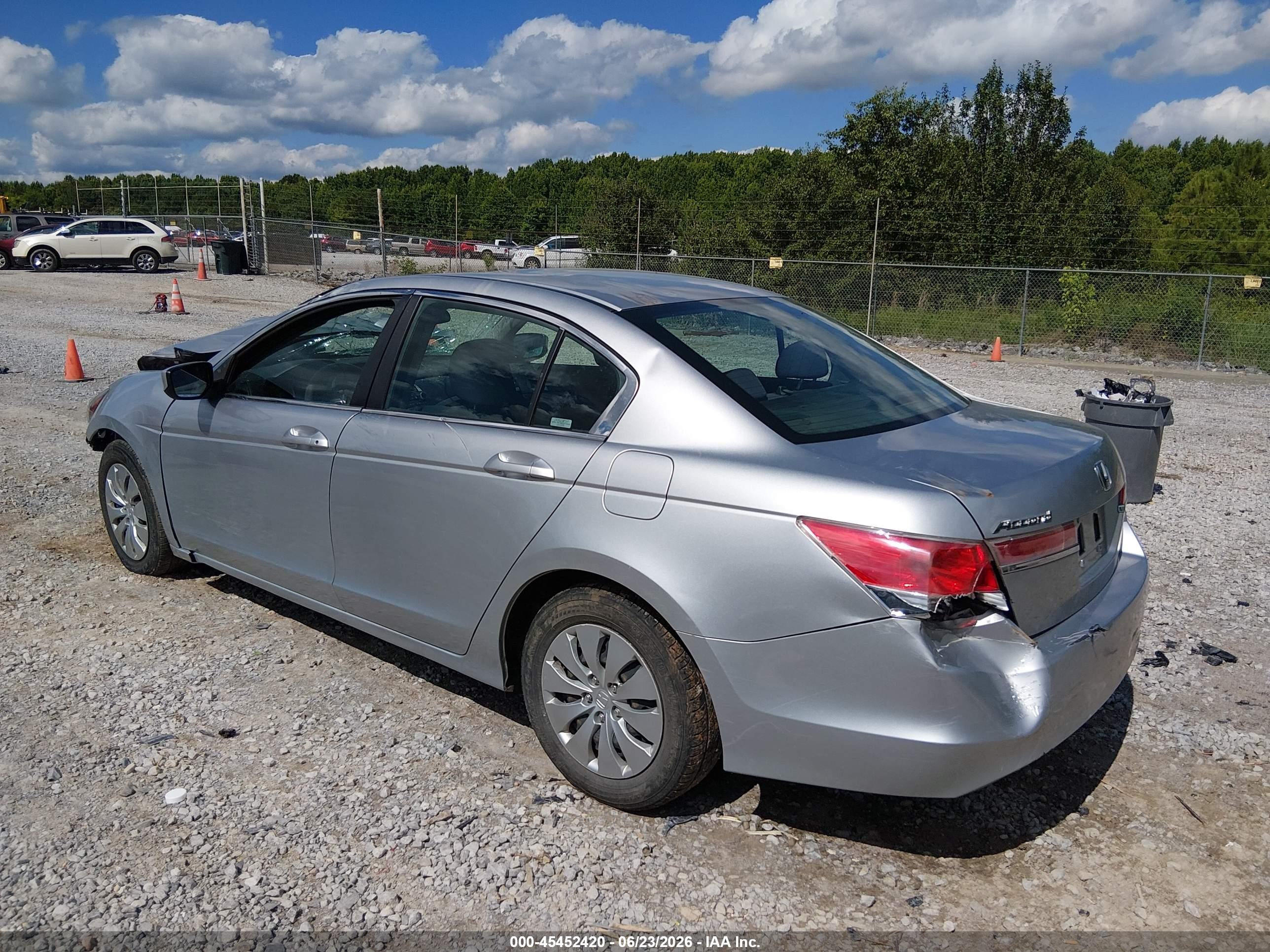 2012 Honda Accord 2.4 Lx Silver vin: 1HGCP2F30CA197242