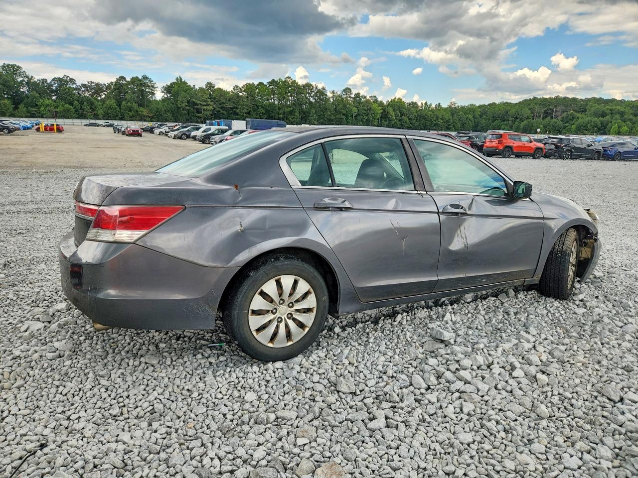 2012 Honda Accord Lx Gray vin: 1HGCP2F30CA197502
