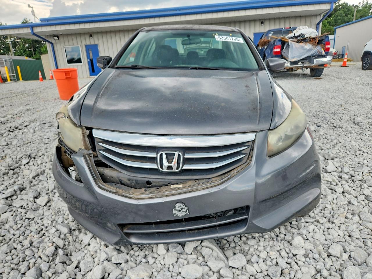 2012 Honda Accord Lx Gray vin: 1HGCP2F30CA197502
