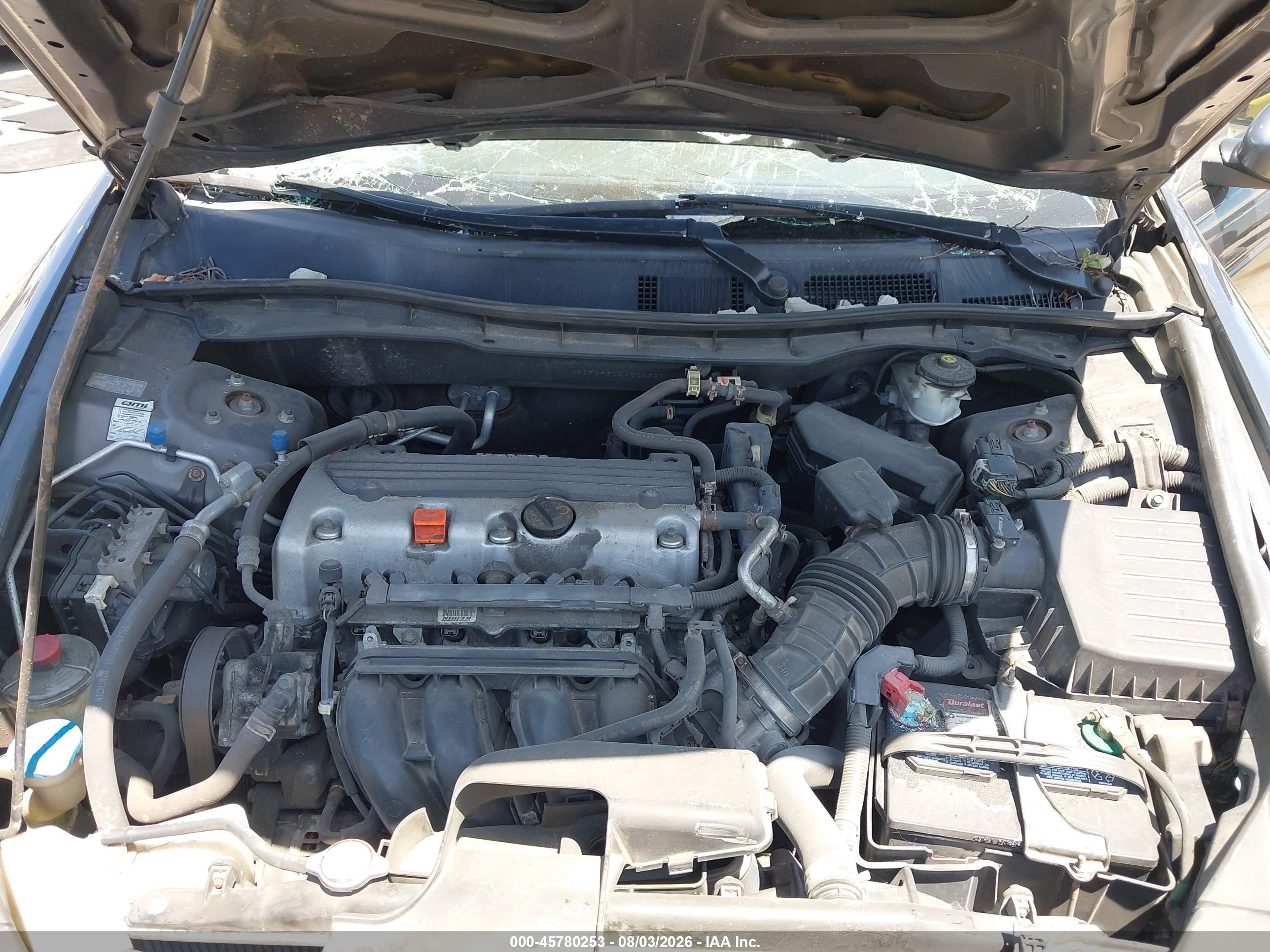 2012 Honda Accord Sdn Lx Gray vin: 1HGCP2F30CA204237