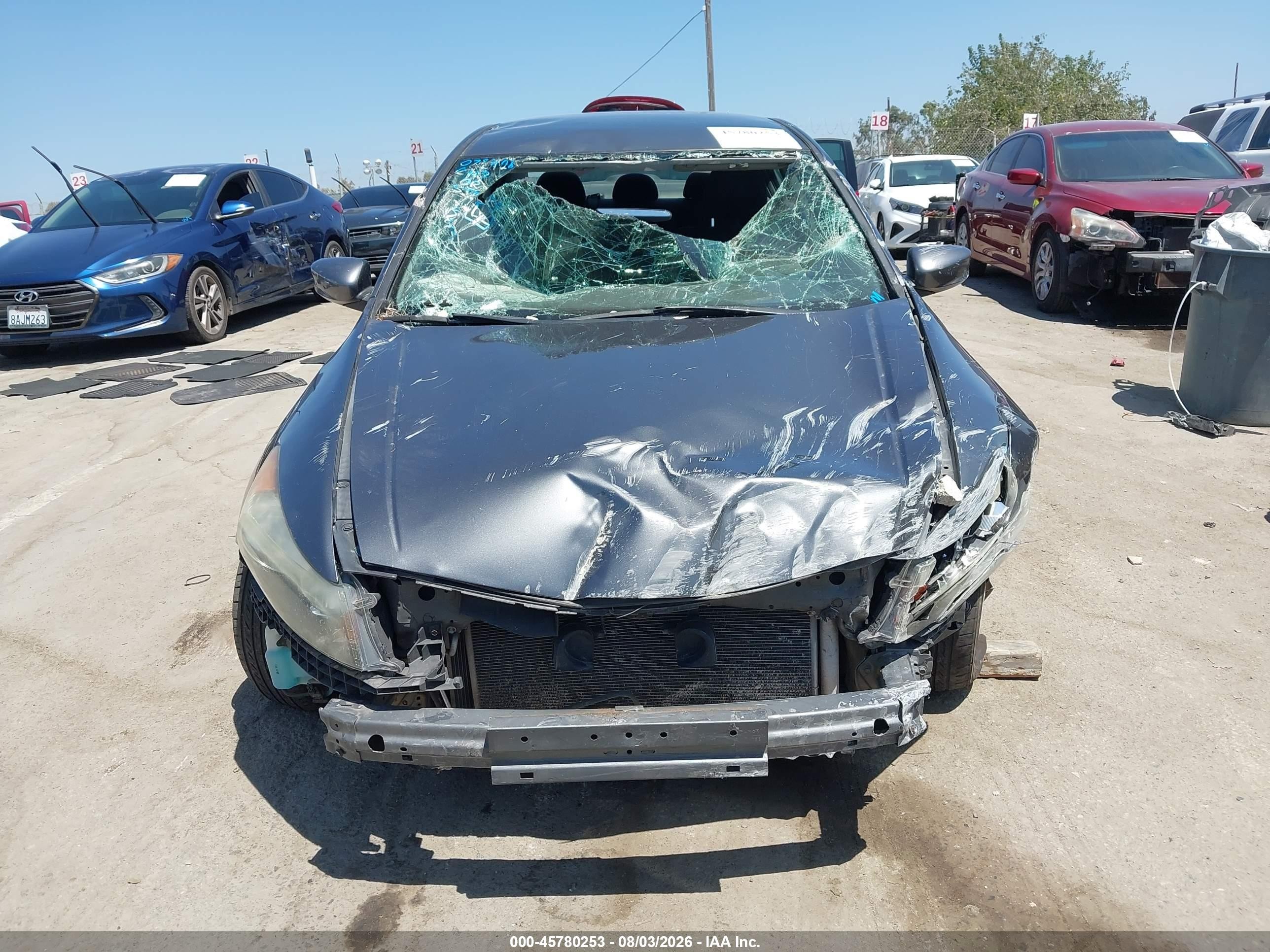2012 Honda Accord Sdn Lx Gray vin: 1HGCP2F30CA204237