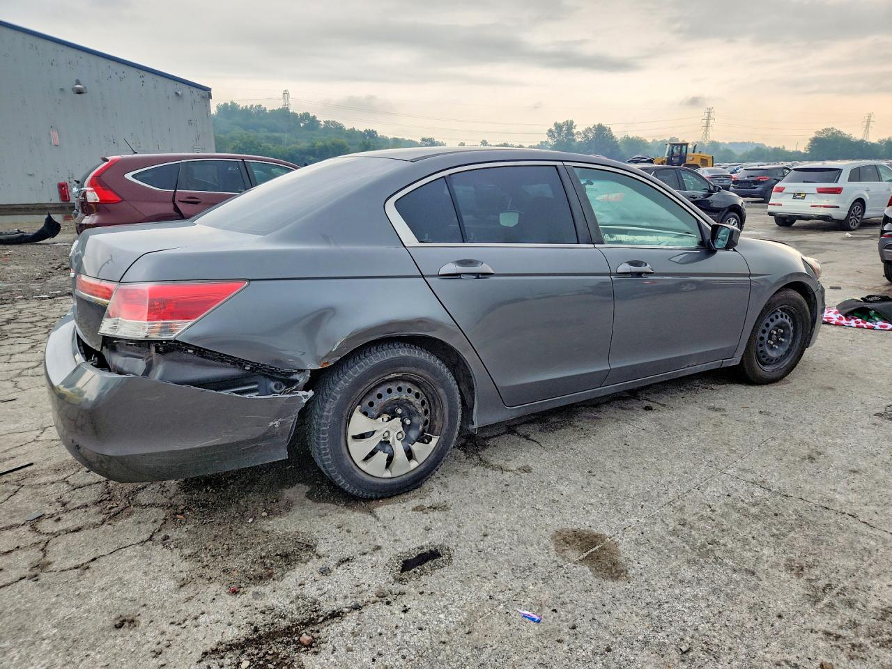 2012 Honda Accord Lx Gray vin: 1HGCP2F30CA211799
